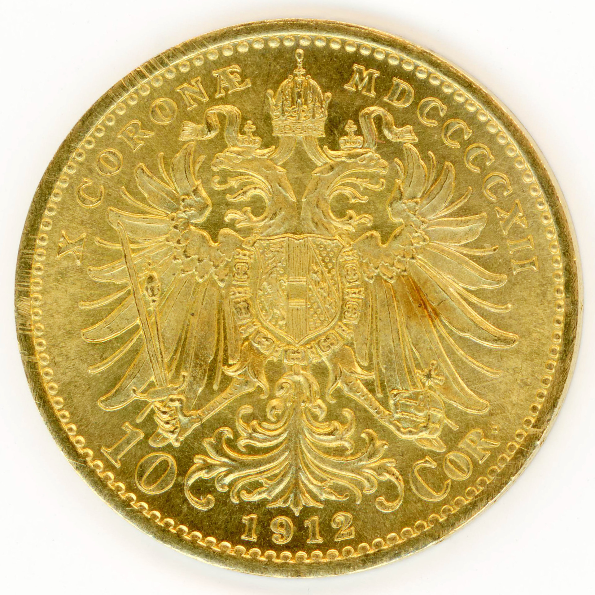 Autriche - 10 Couronnes - 1912 revers