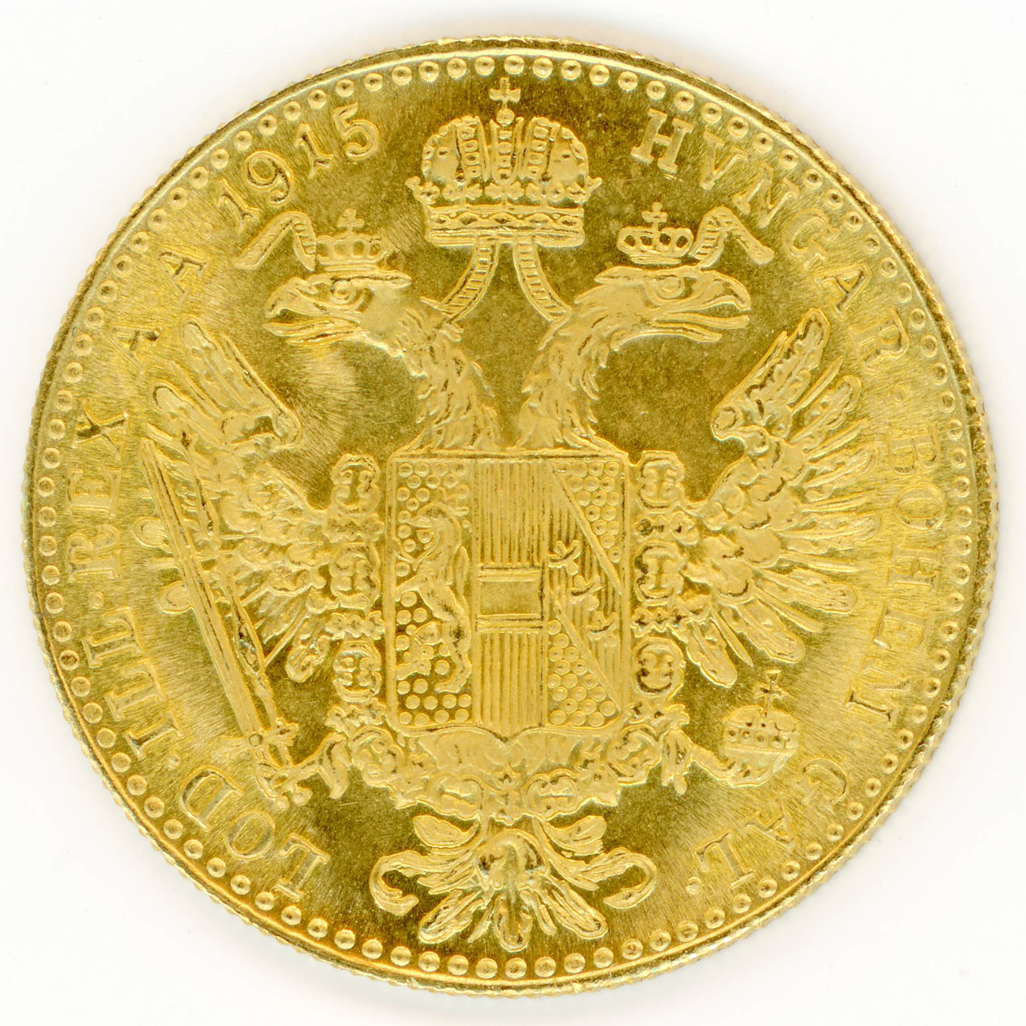 Autriche - 1 Ducat - 1915 revers Autriche - 1 Ducat - 1915 revers