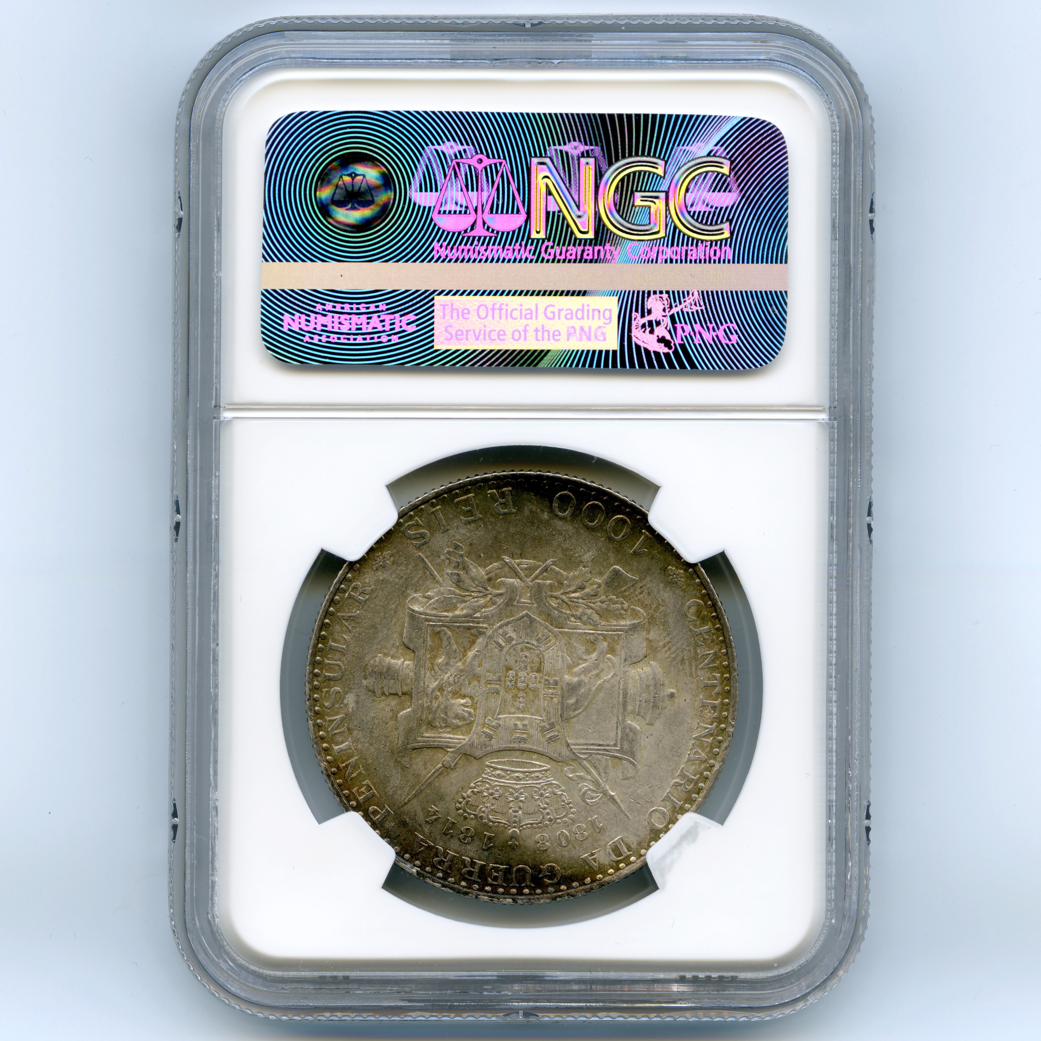 Portugal - 1 000 Reis - 1910 revers Portugal - 1 000 Reis - 1910 revers