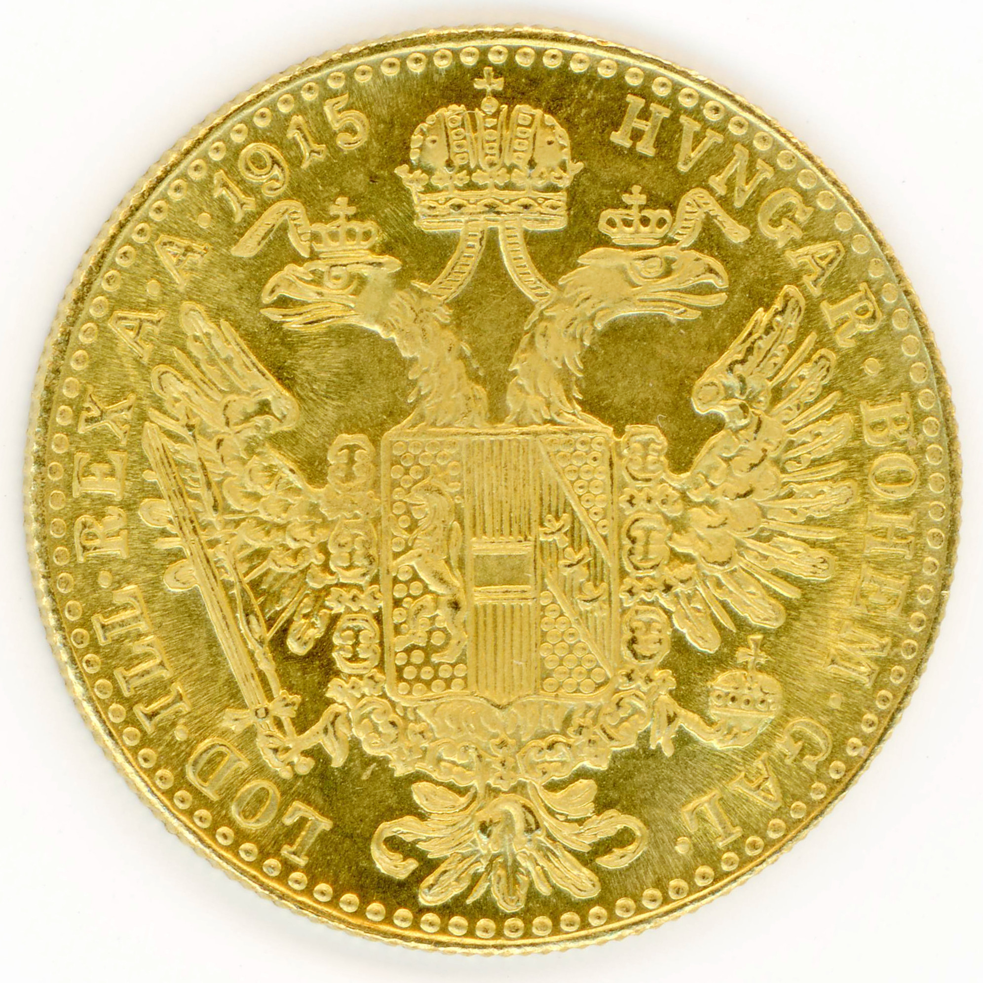 Autriche - 1 Ducat - 1915 revers Autriche - 1 Ducat - 1915 revers