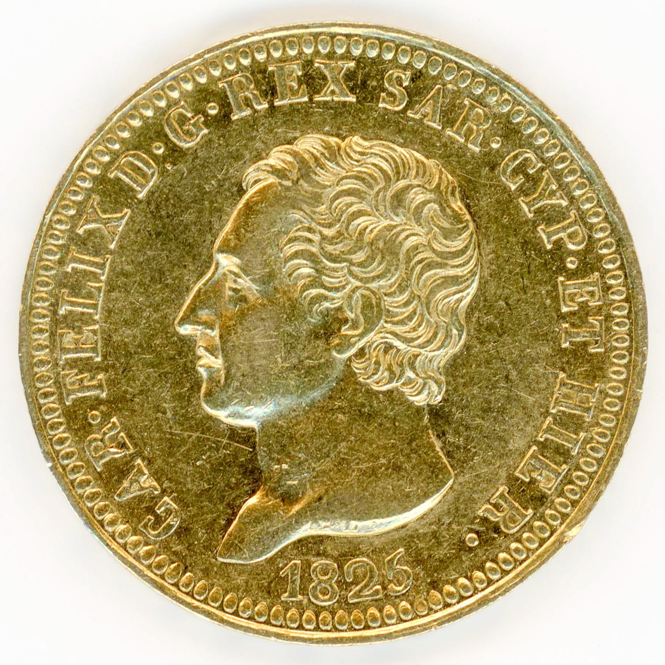 Italie - 40 Lire - 1825 avers
