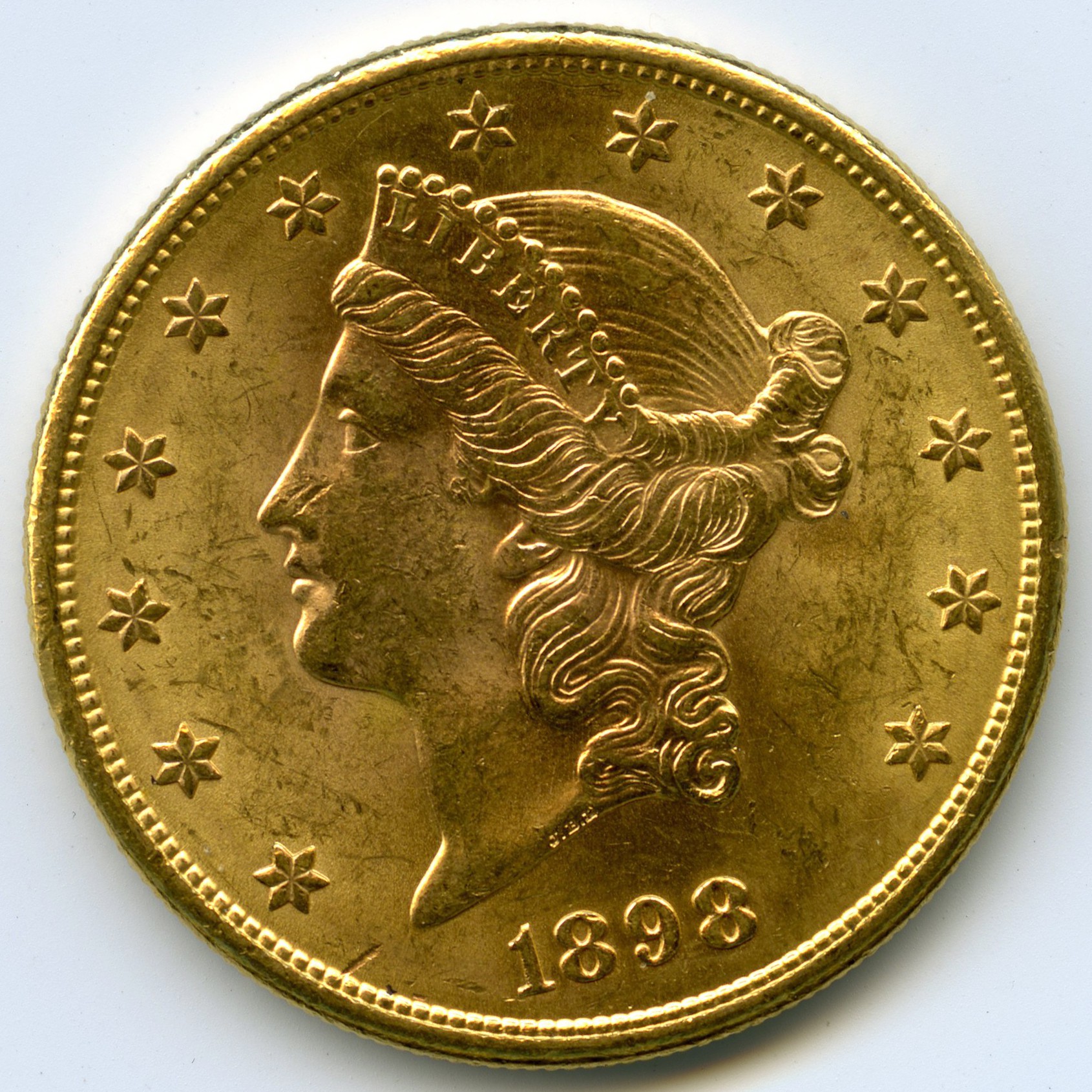 USA - 20 Dollars - 1898 S avers USA - 20 Dollars - 1898 S avers