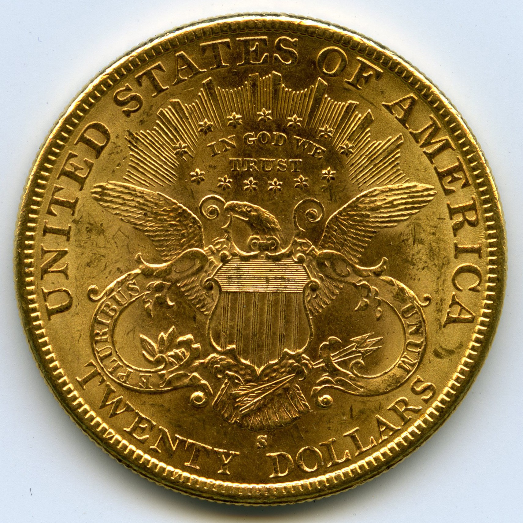 USA - 20 Dollars - 1898 S revers USA - 20 Dollars - 1898 S revers