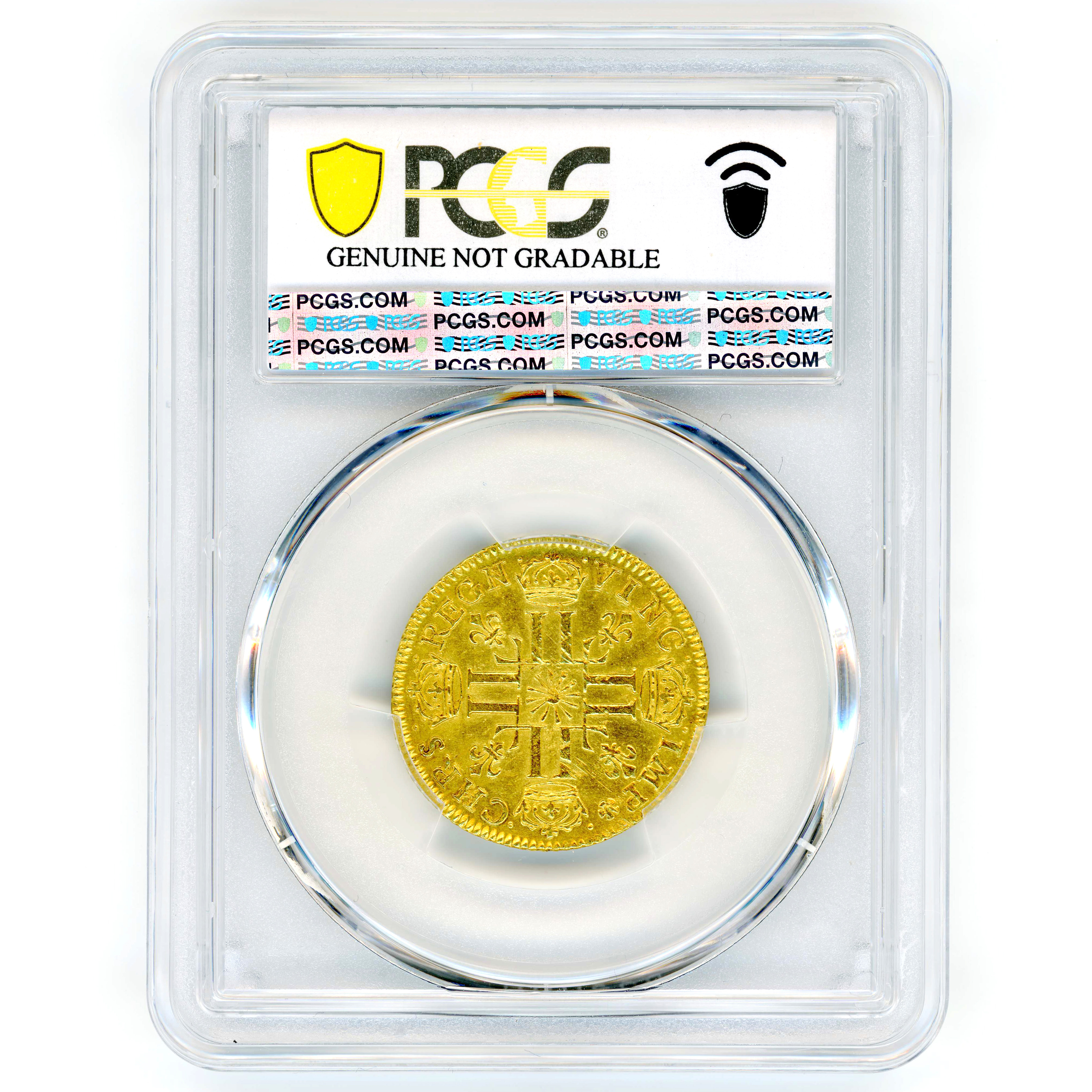 Louis XIV - Louis d’or au soleil - 1709 A revers Louis XIV - Louis d’or au soleil - 1709 A revers