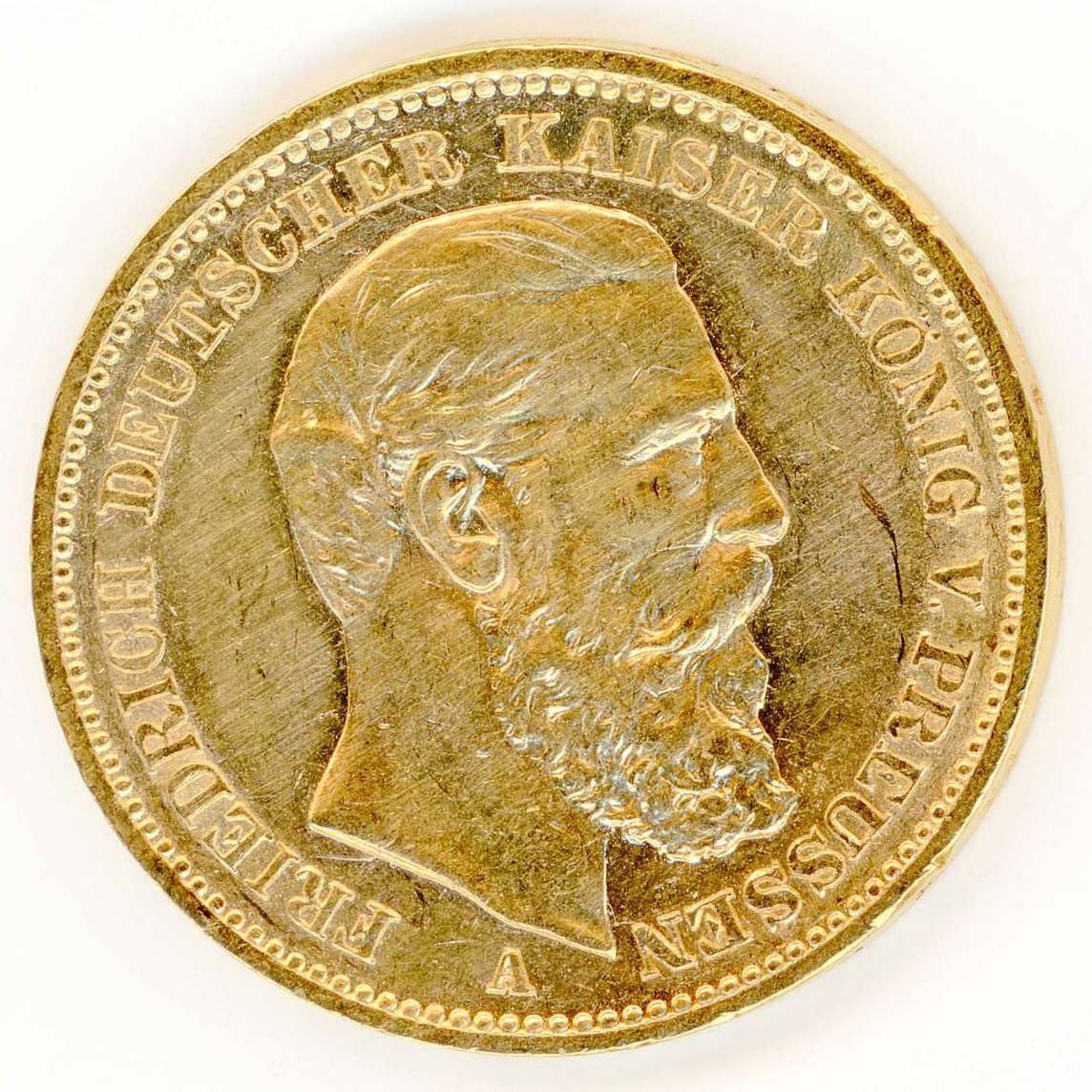 Allemagne - 20 Mark - 1888 A avers Allemagne - 20 Mark - 1888 A avers