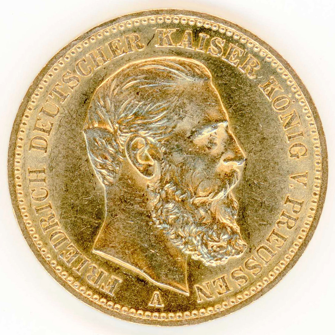 Allemagne - 20 Mark - 1888 A avers Allemagne - 20 Mark - 1888 A avers