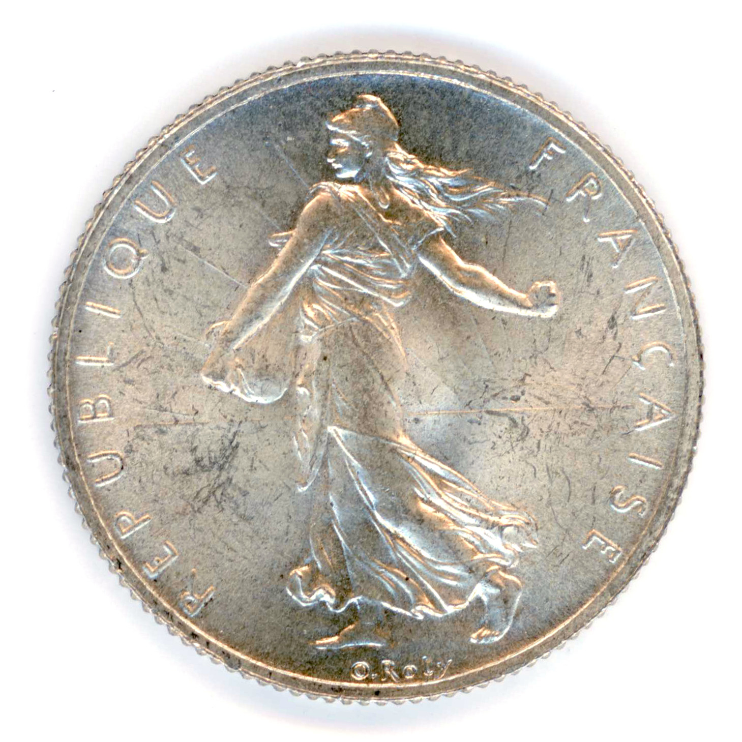 2 Francs Semeuse - 1914 - Castelsarrasin avers