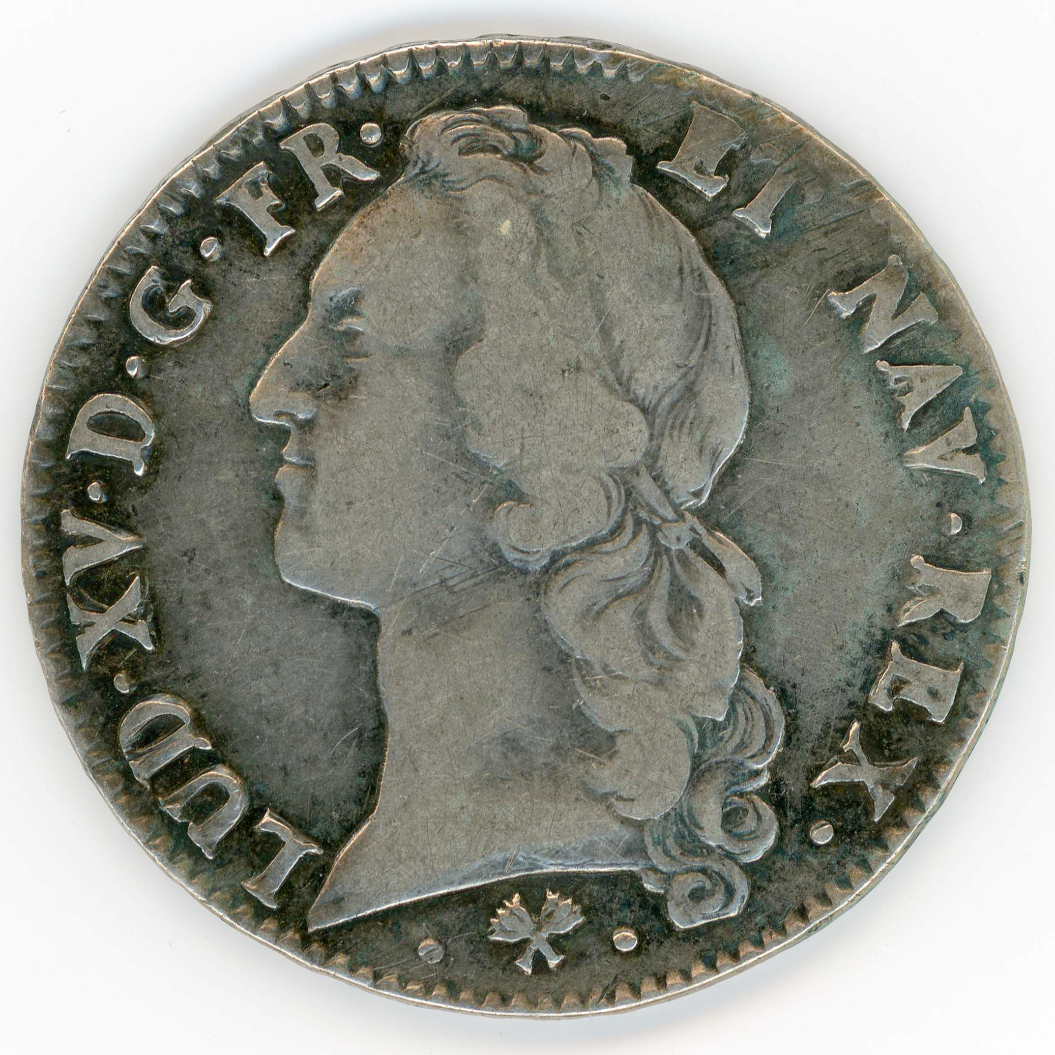 Louis XV - Ecu au bandeau - 1767 L avers