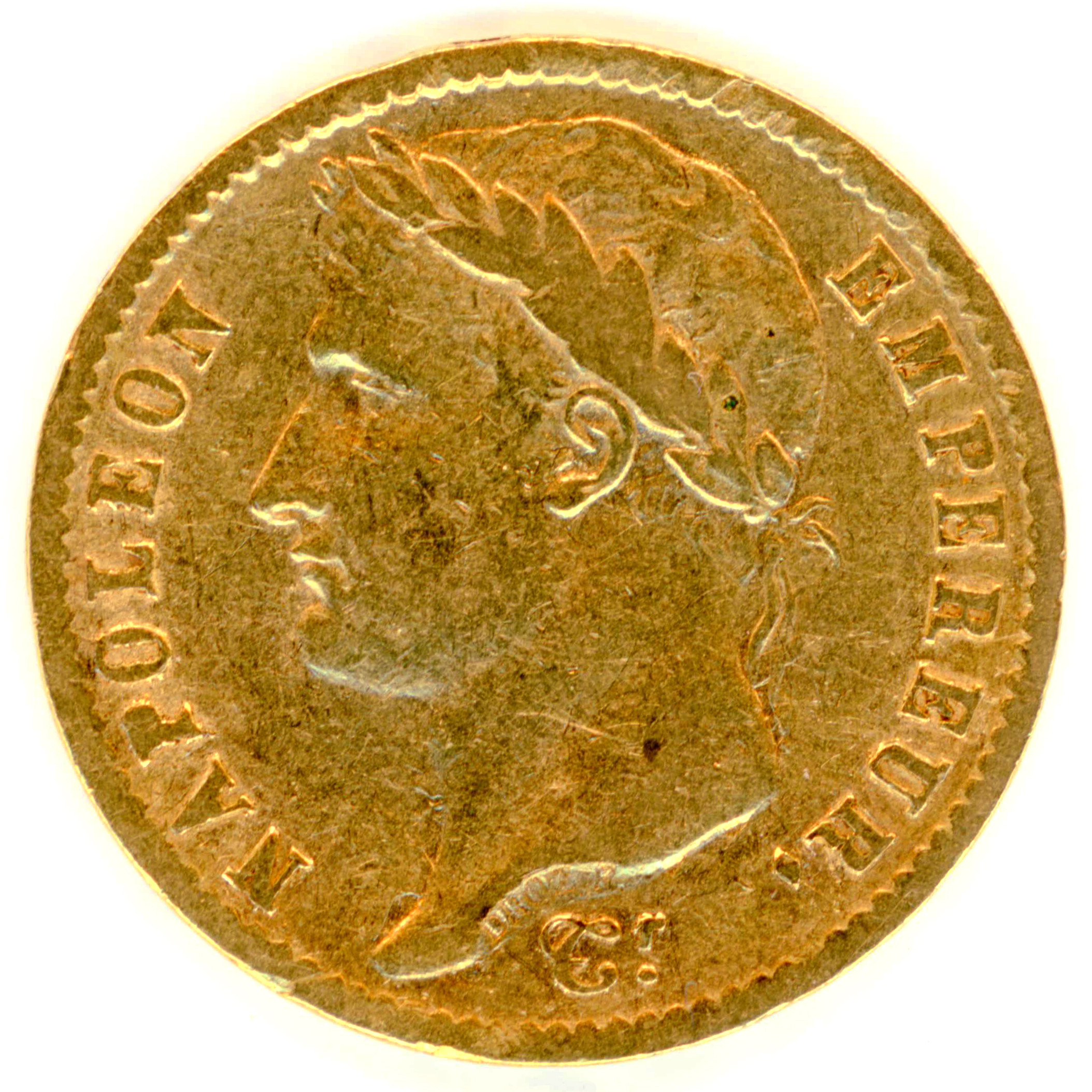 Napoléon Ier - 20 Francs - 1808 A avers