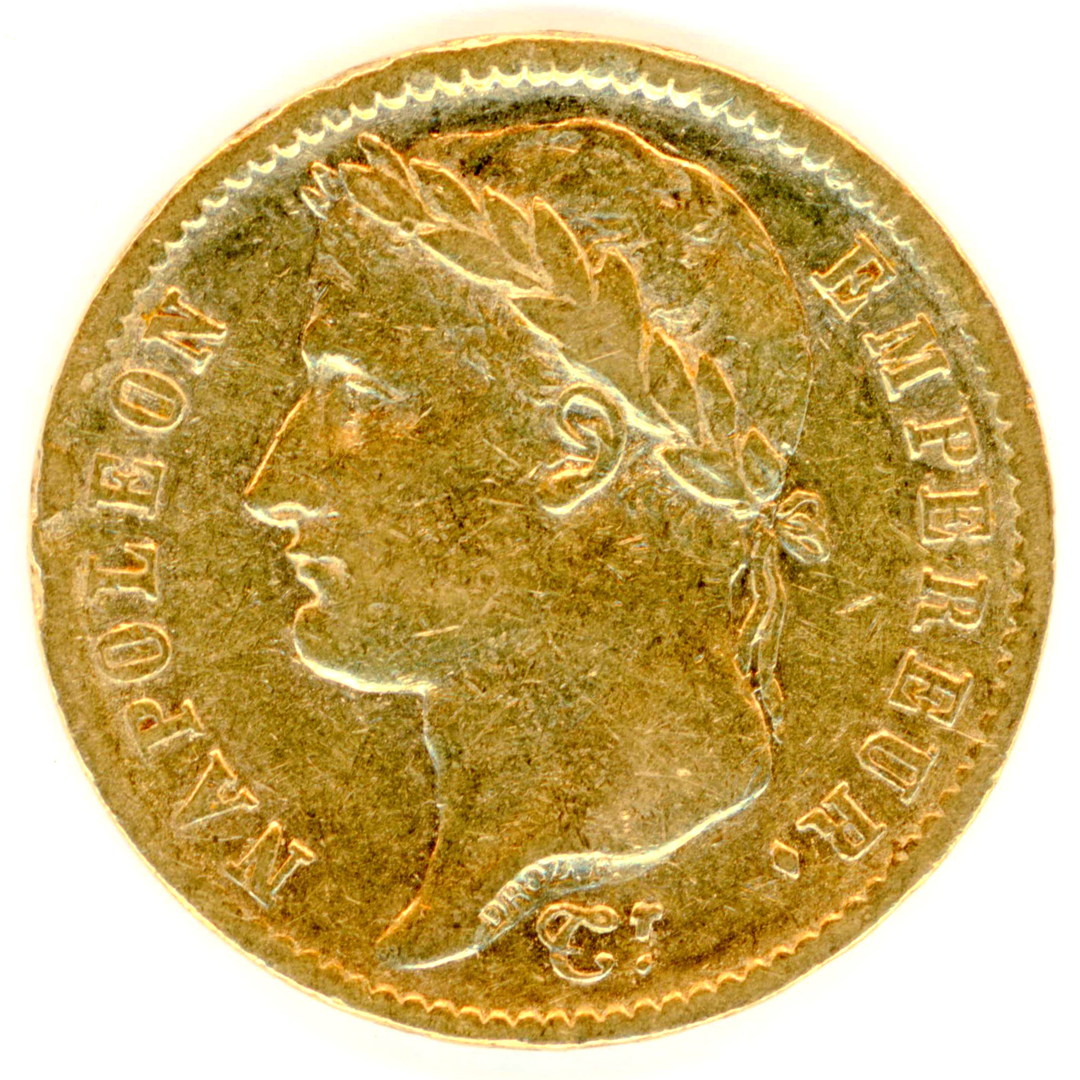 Napoléon Ier - 20 Francs - 1811 A avers