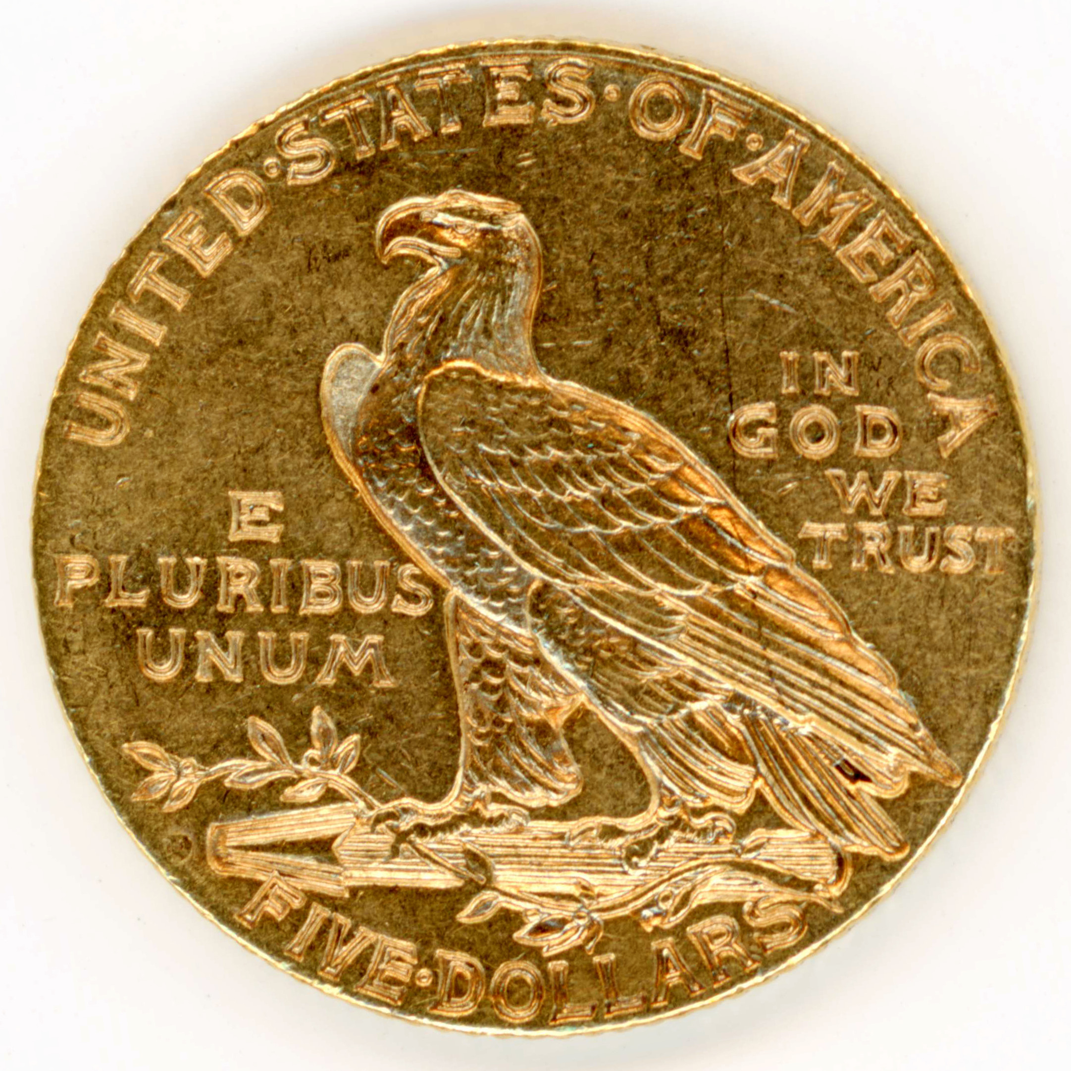 USA - 5 Dollars - 1909 D revers USA - 5 Dollars - 1909 D revers