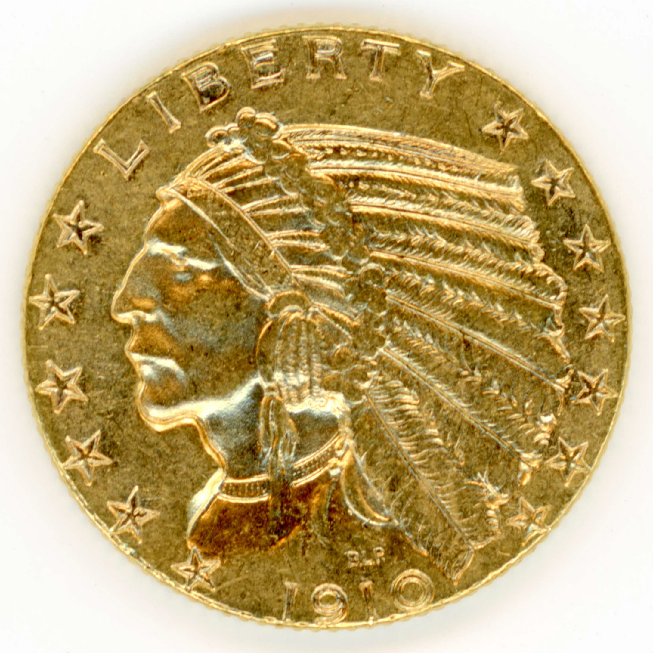 USA - 5 Dollars -1910 avers USA - 5 Dollars -1910 avers