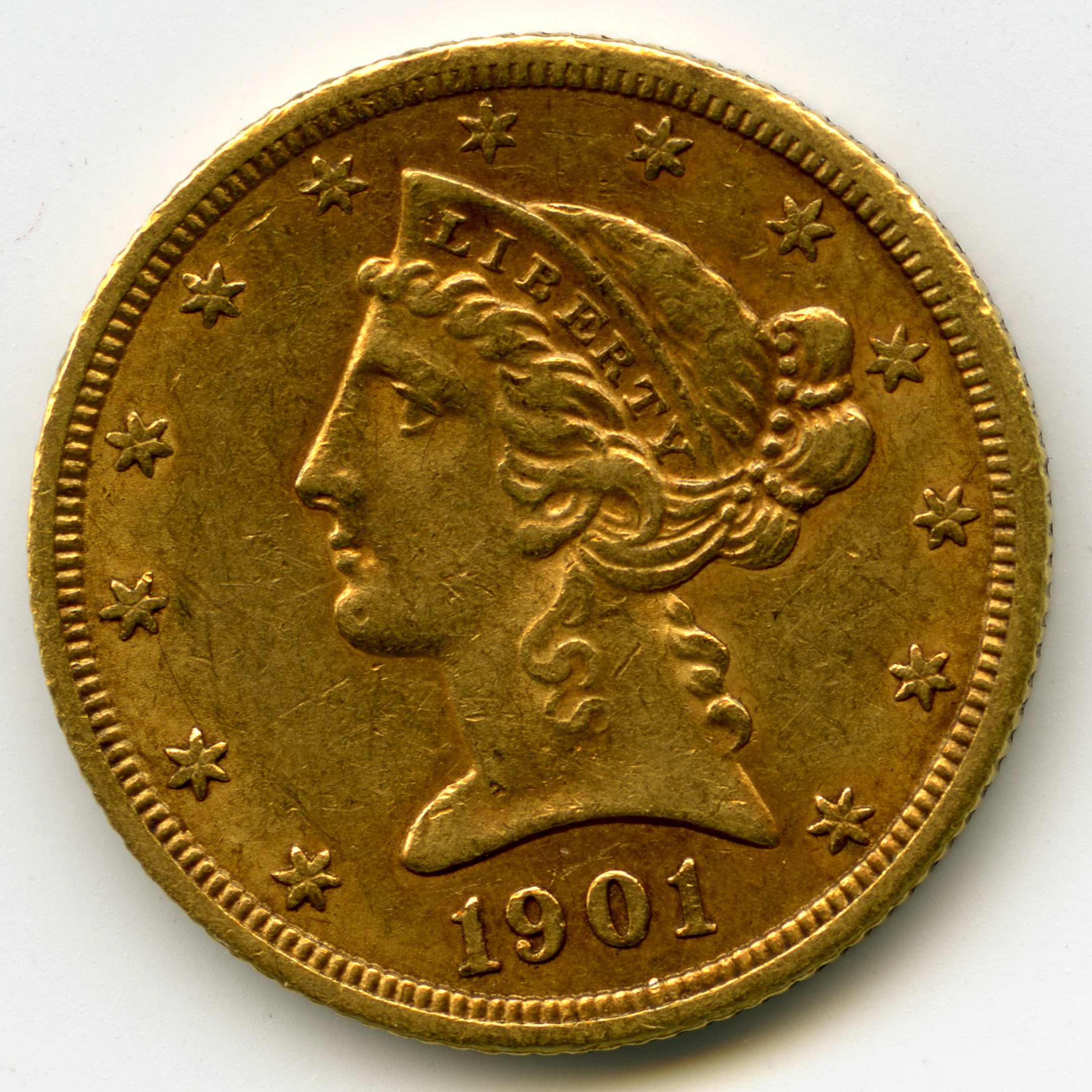 USA - 5 Dollars - 1901 S avers