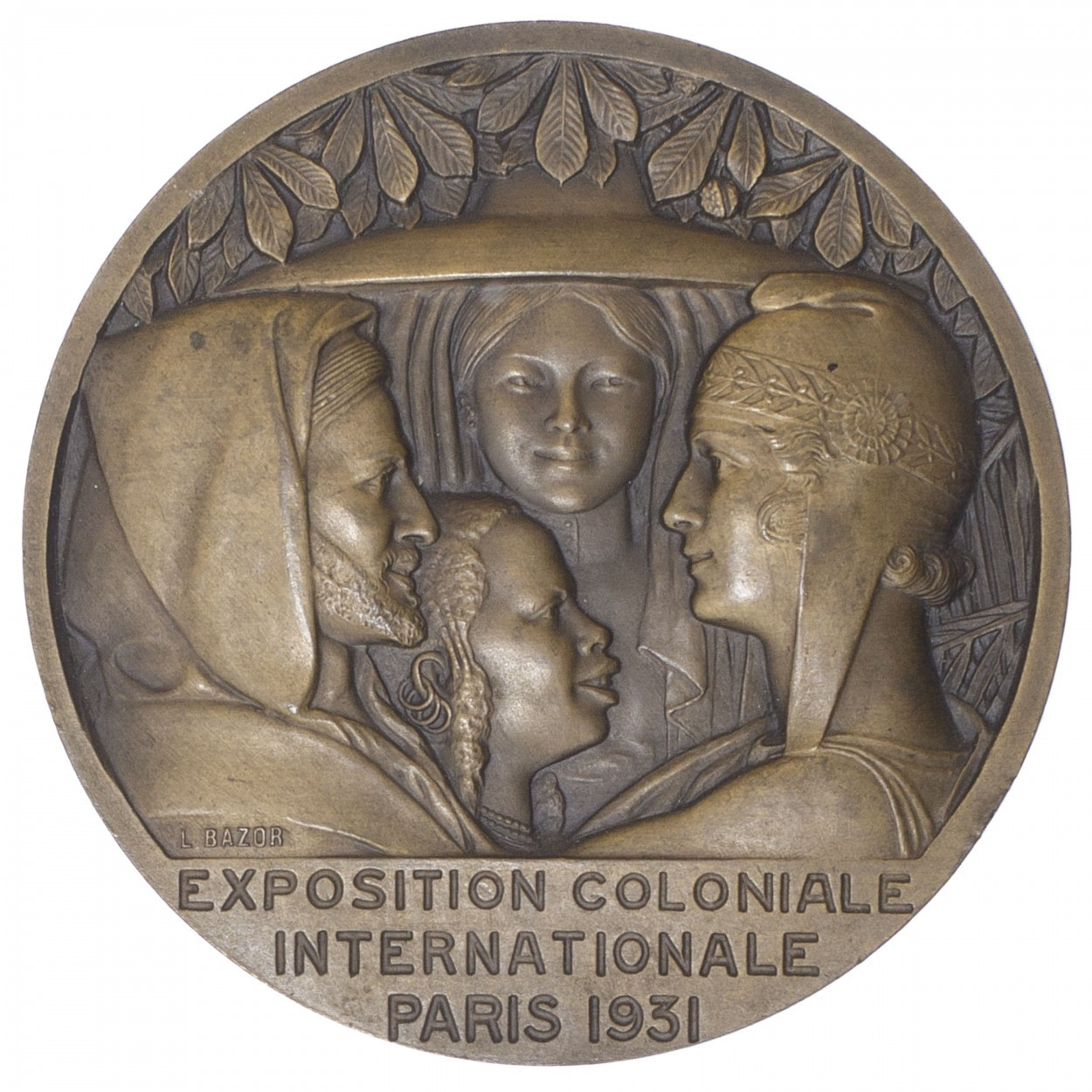 Médaille - Exposition Coloniale de Paris - 1931 avers