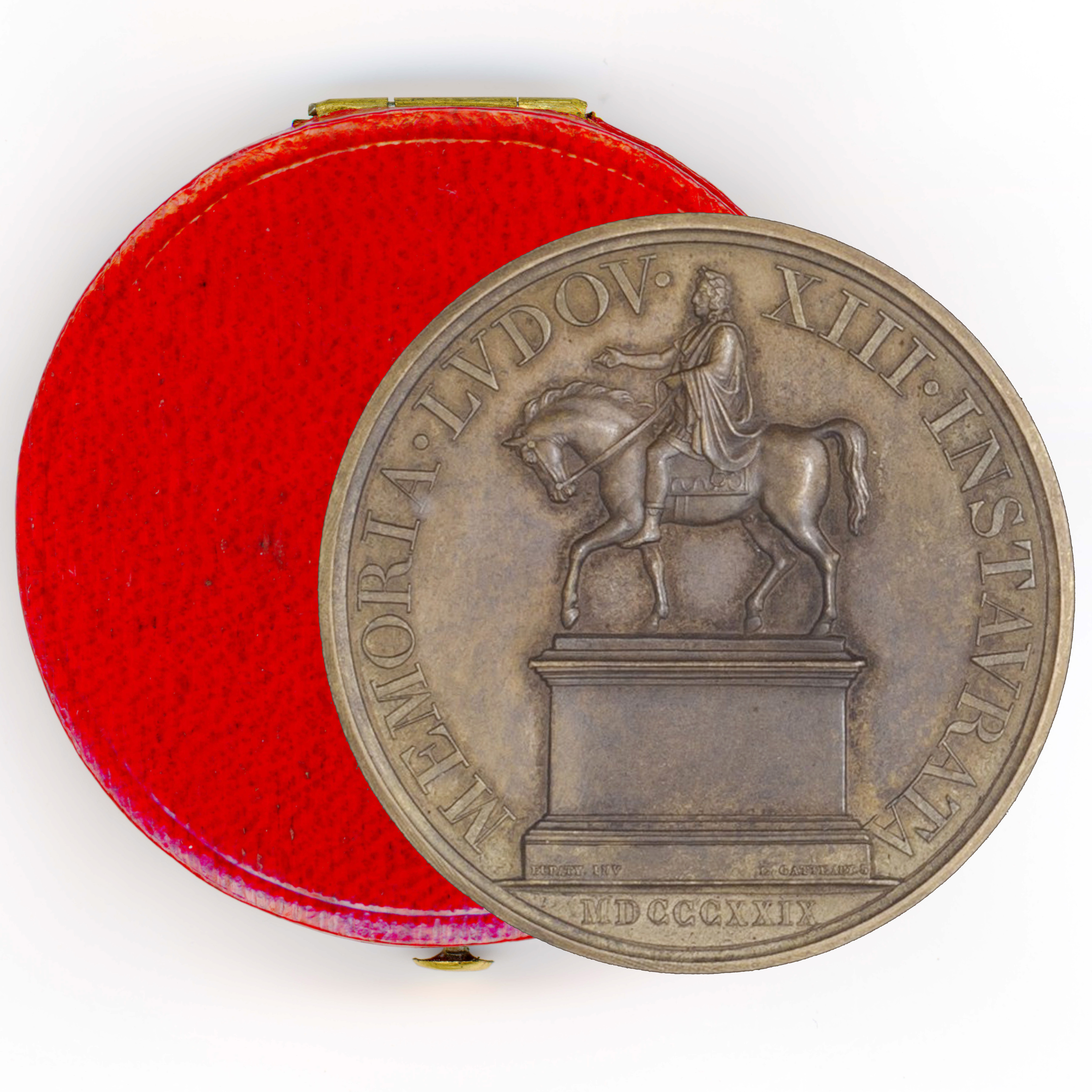 Charles X - Médaille en bronze - 1829 revers