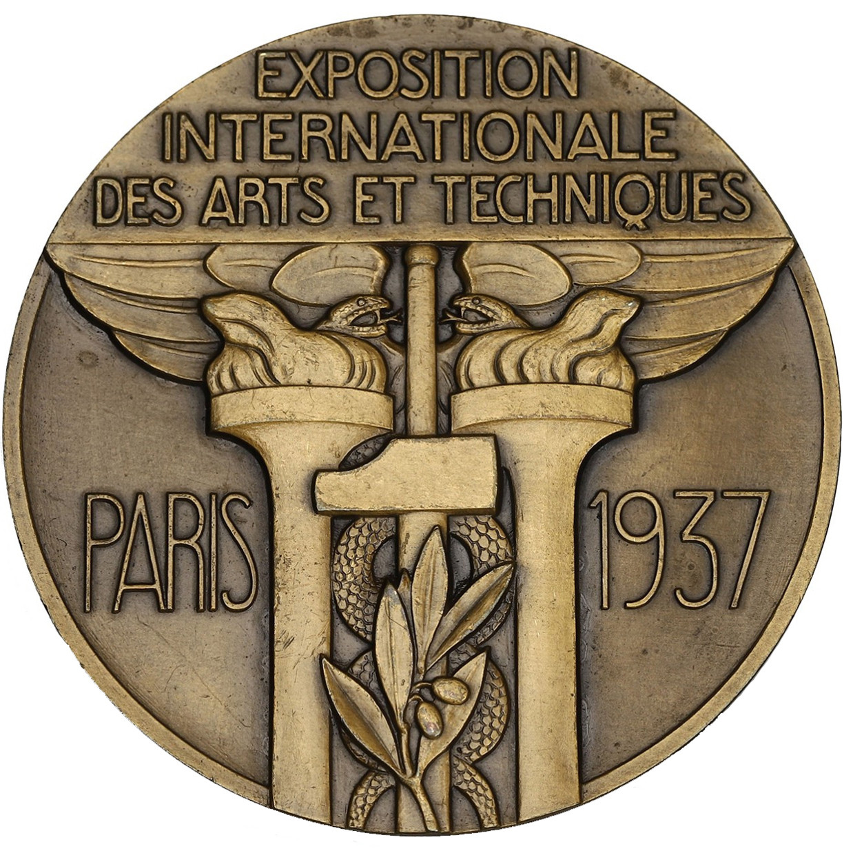 Expo Internationale des Arts et Technique - 1937 revers