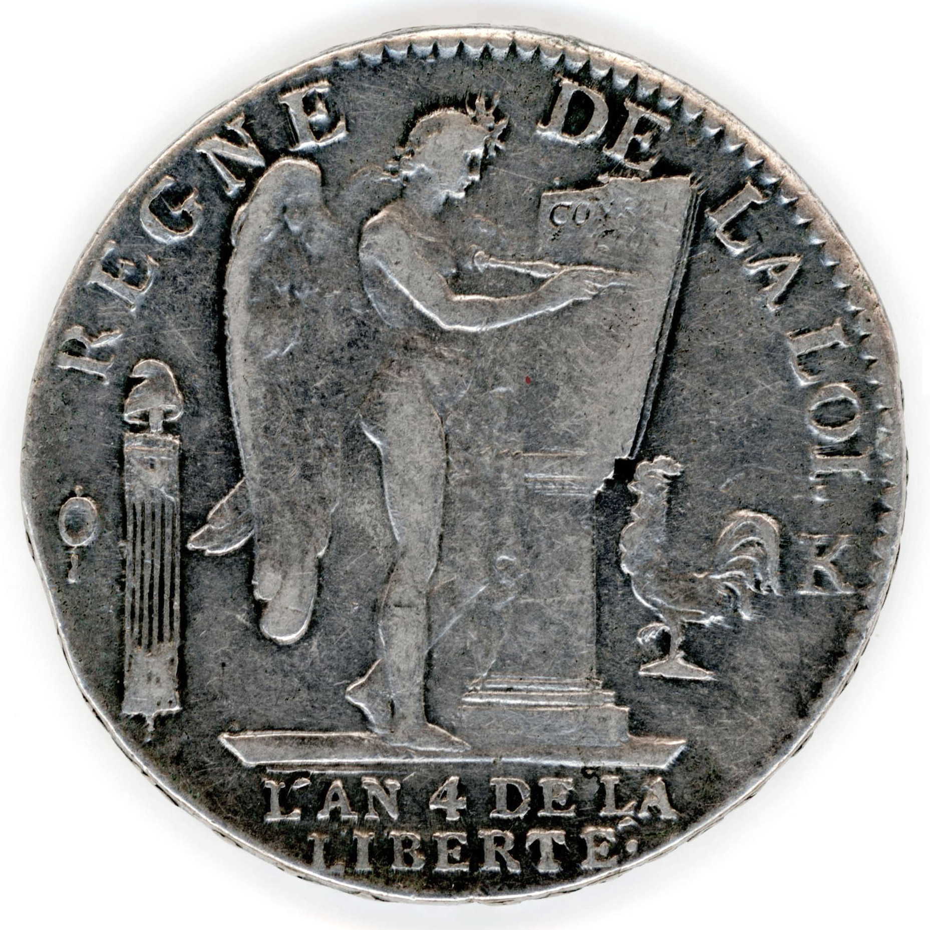 Louis XVI - Écu constitutionnel - 1792 - Bordeaux revers