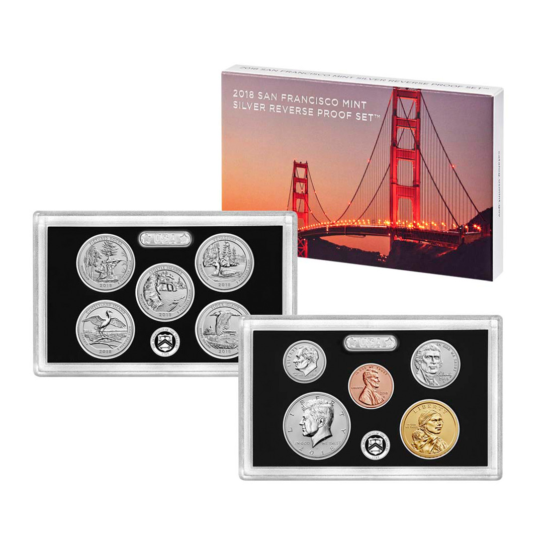 USA - San Francisco Mint - 2018 - Proof Set avers