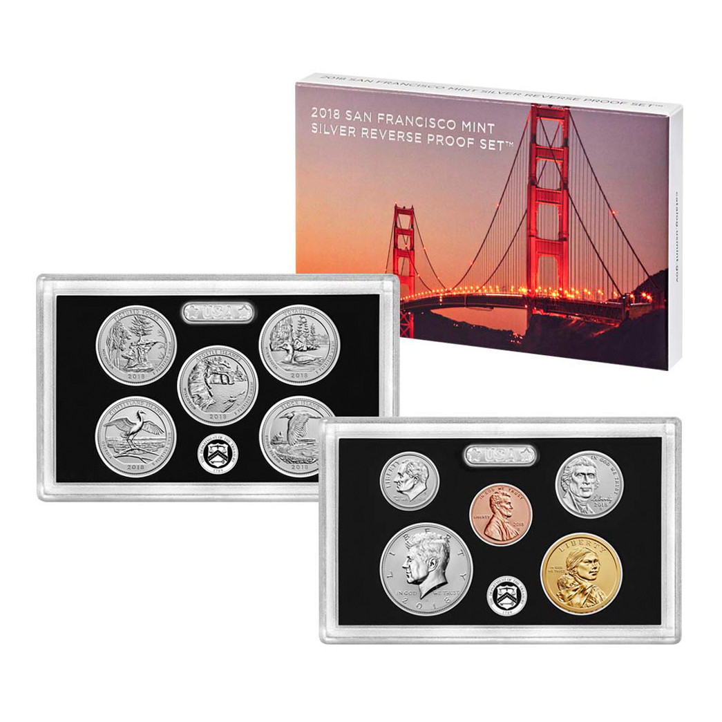 USA - San Francisco Mint - 2018 - Proof Set avers USA - San Francisco Mint - 2018 - Proof Set avers