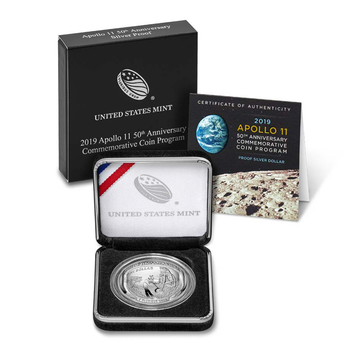 USA - 1 Dollar - APOLLO 11 - 2019 revers USA - 1 Dollar - APOLLO 11 - 2019 revers