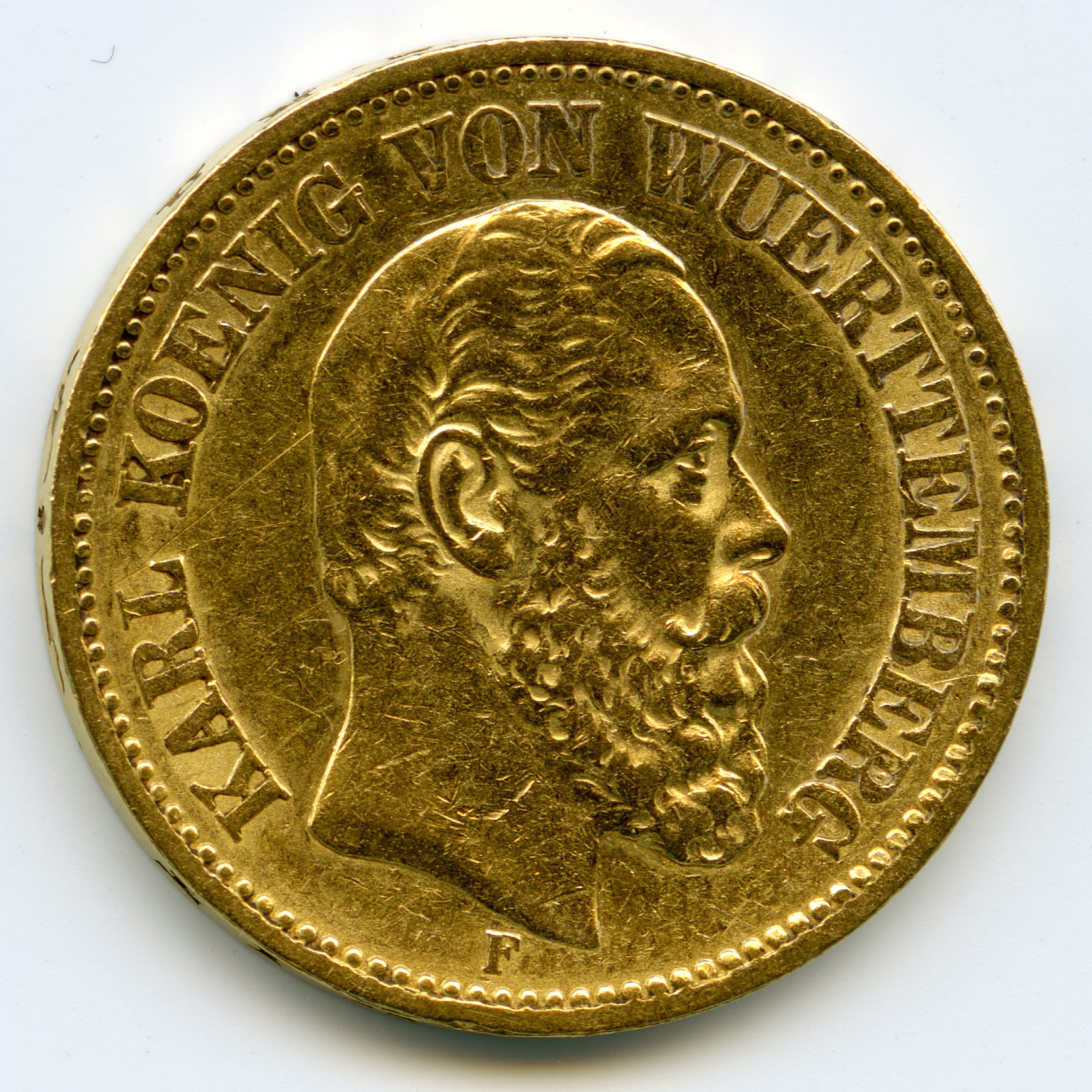Allemagne - 20 Mark - 1872 F avers Allemagne - 20 Mark - 1872 F avers