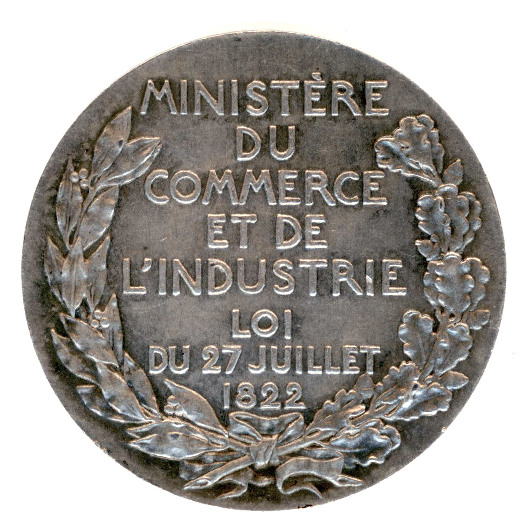 Jeton - Comité des Expertises - ND revers Jeton - Comité des Expertises - ND revers