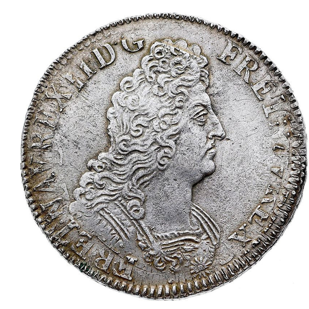 Louis XIV - Ecu - Paris avers Louis XIV - Ecu - Paris avers