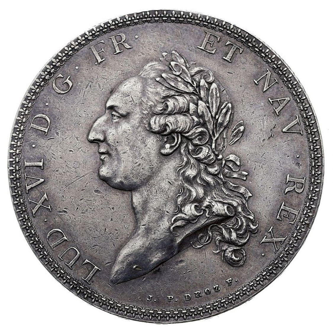 Louis XVI - Ecu de Calonne - 1786 A avers Louis XVI - Ecu de Calonne - 1786 A avers