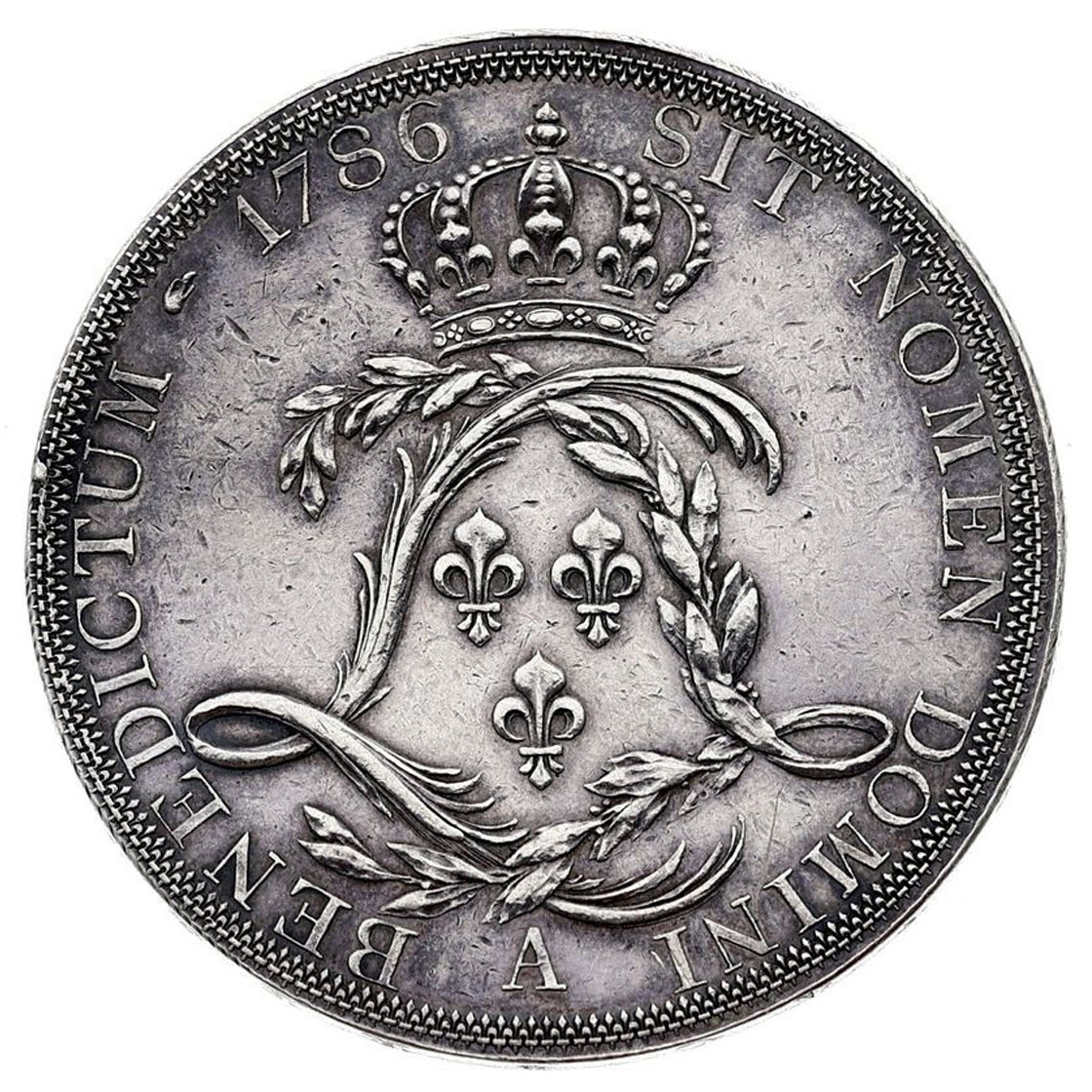 Louis XVI - Ecu de Calonne - 1786 A revers Louis XVI - Ecu de Calonne - 1786 A revers