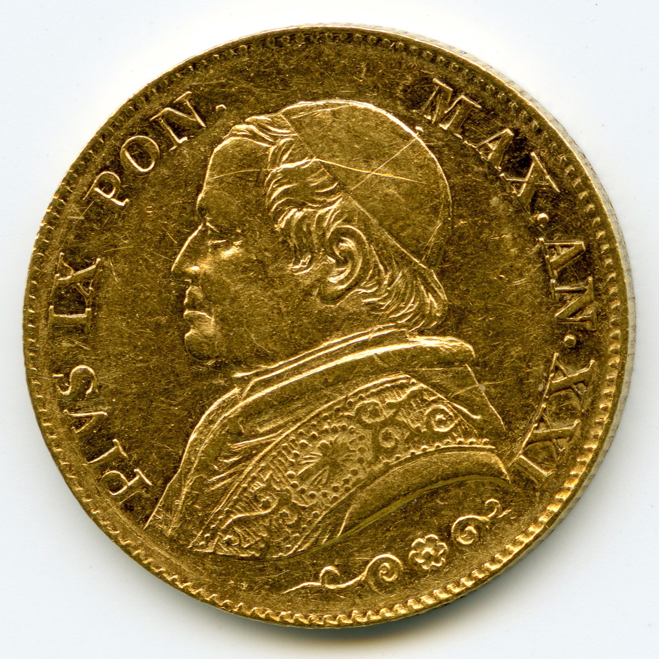 Italie - 20 Lire -1866 avers Italie - 20 Lire -1866 avers