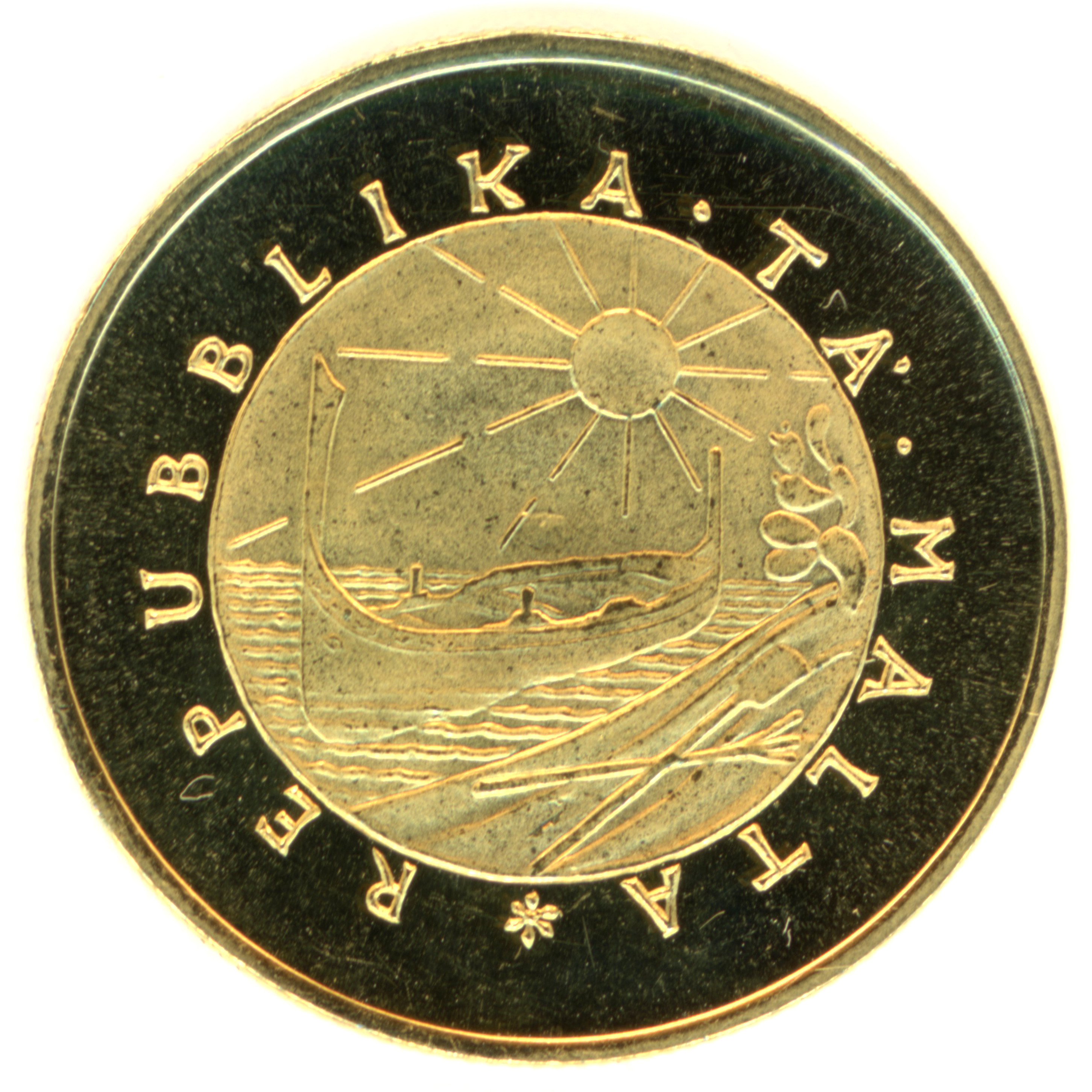 Malte - 20 Pounds - 1975 avers Malte - 20 Pounds - 1975 avers