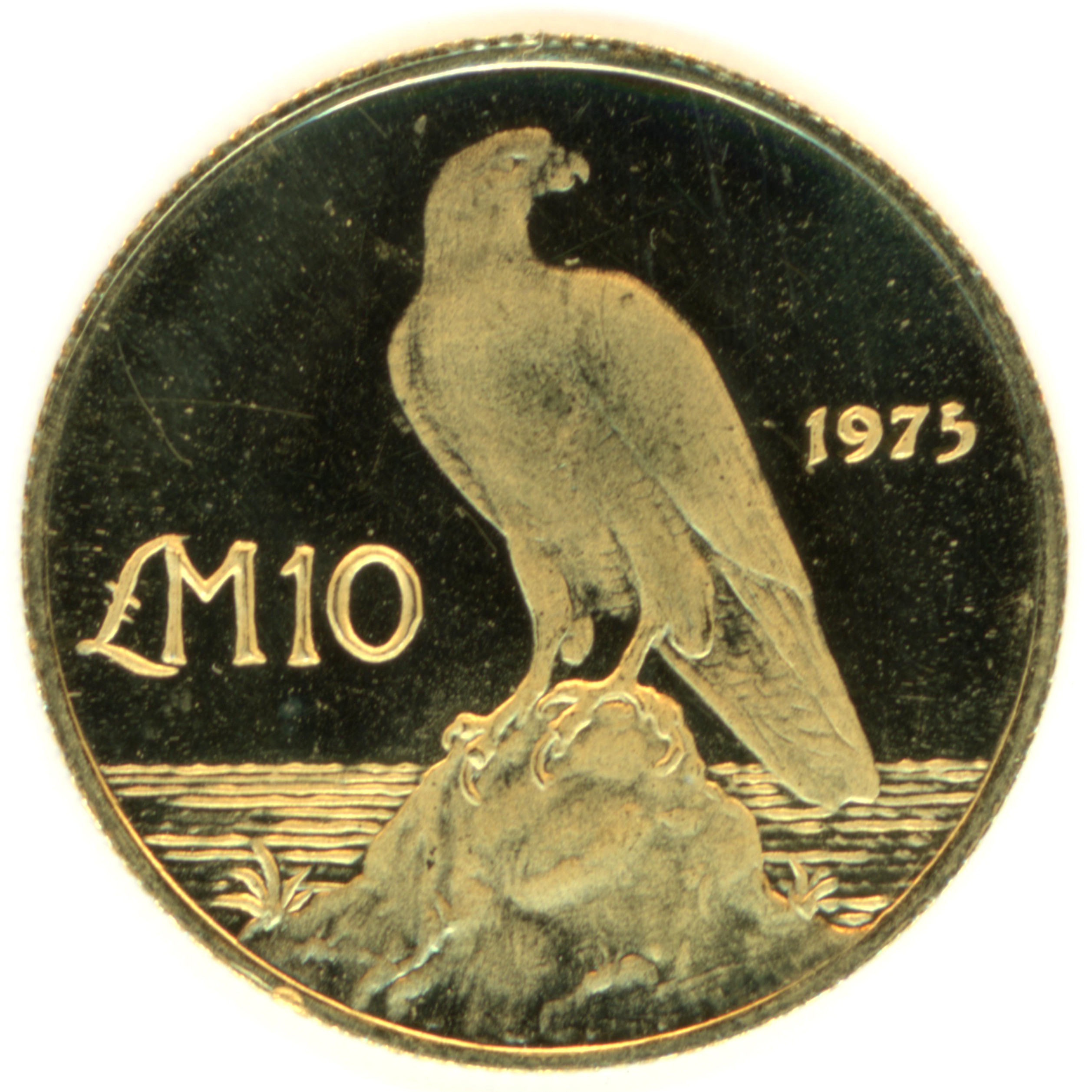 Malte - 10 Pounds - 1975 revers