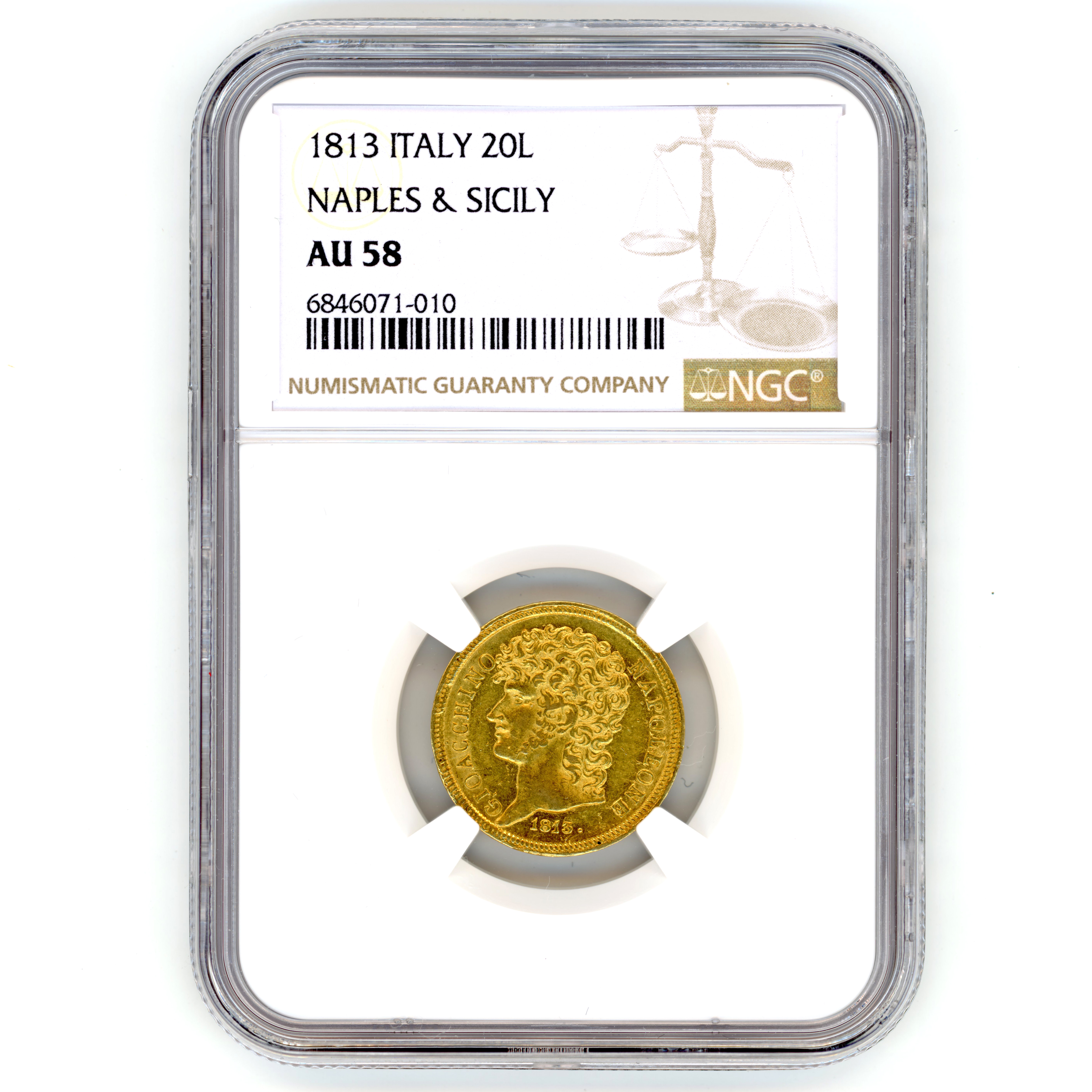 Italie - 20 Lire - 1813 avers Italie - 20 Lire - 1813 avers
