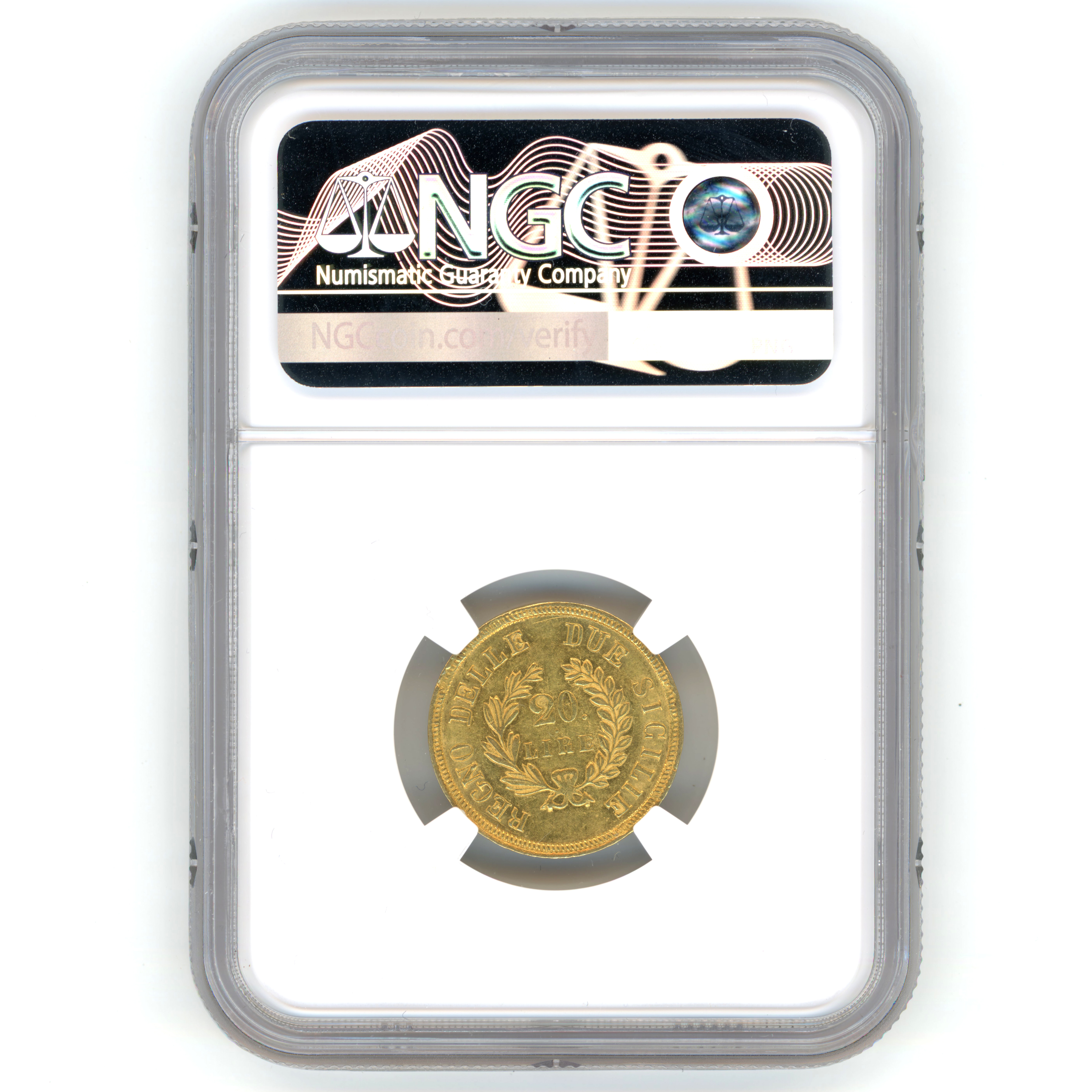 Italie - 20 Lire - 1813 revers Italie - 20 Lire - 1813 revers