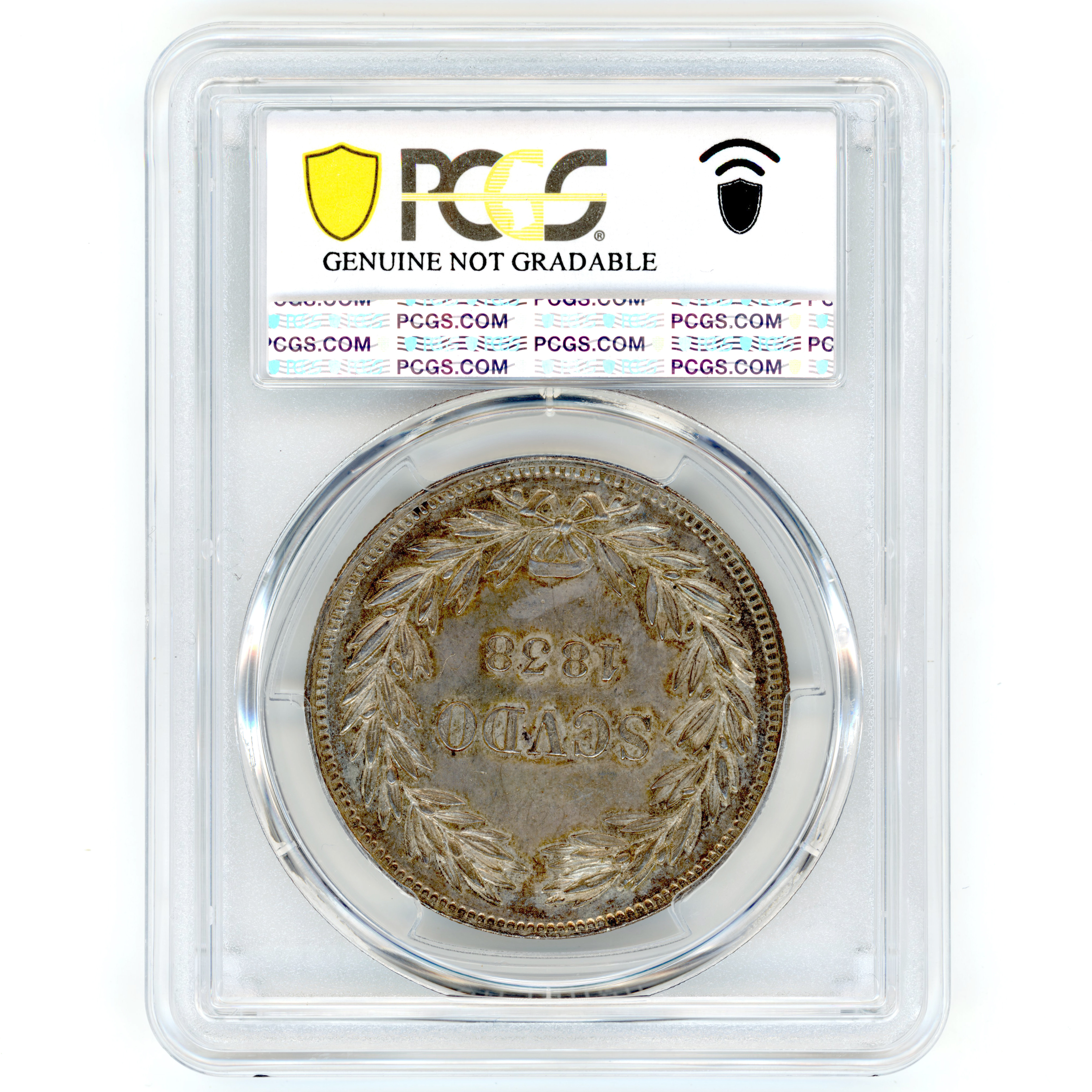 Italie - Grégoire XVI - Scudo - 1838 R revers Italie - Grégoire XVI - Scudo - 1838 R revers