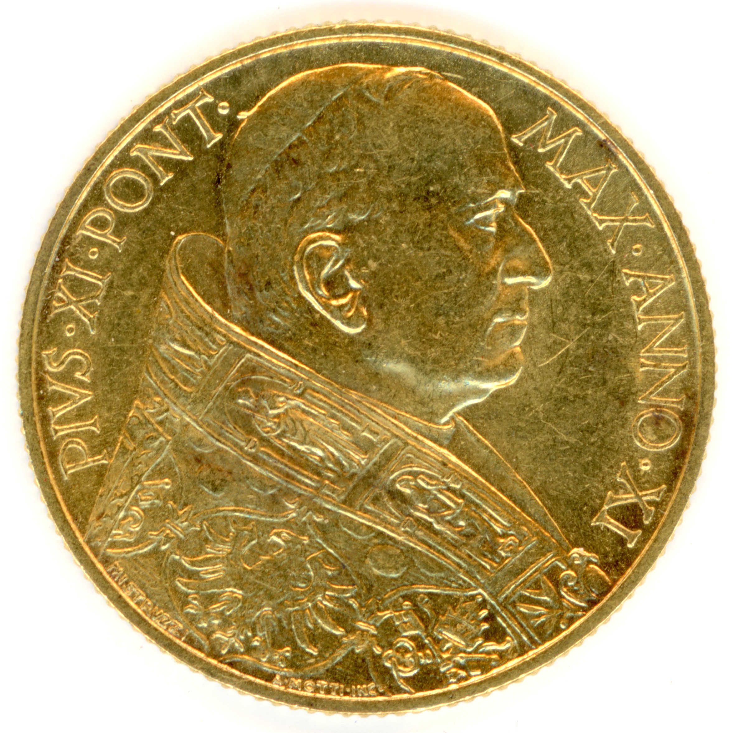 Vatican - Pie XI - 100 Lire - 1932 avers Vatican - Pie XI - 100 Lire - 1932 avers