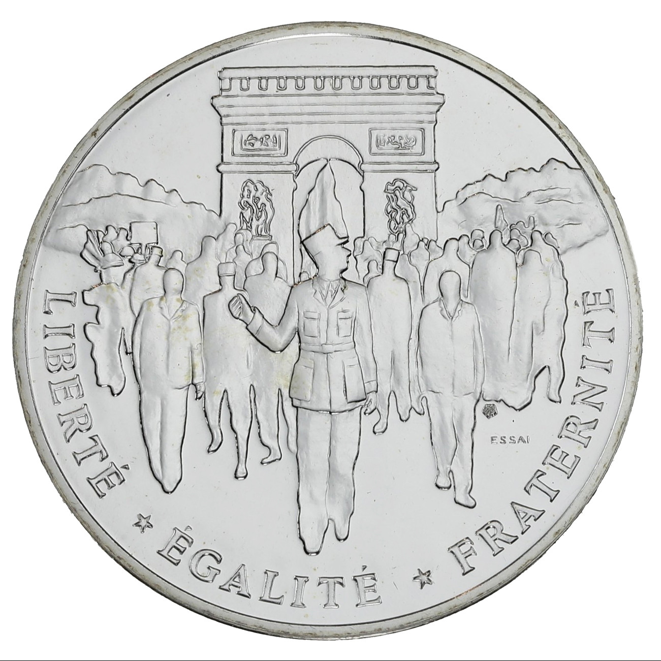 100 Francs Libération de Paris - Essai - 1994 avers 100 Francs Libération de Paris - Essai - 1994 avers