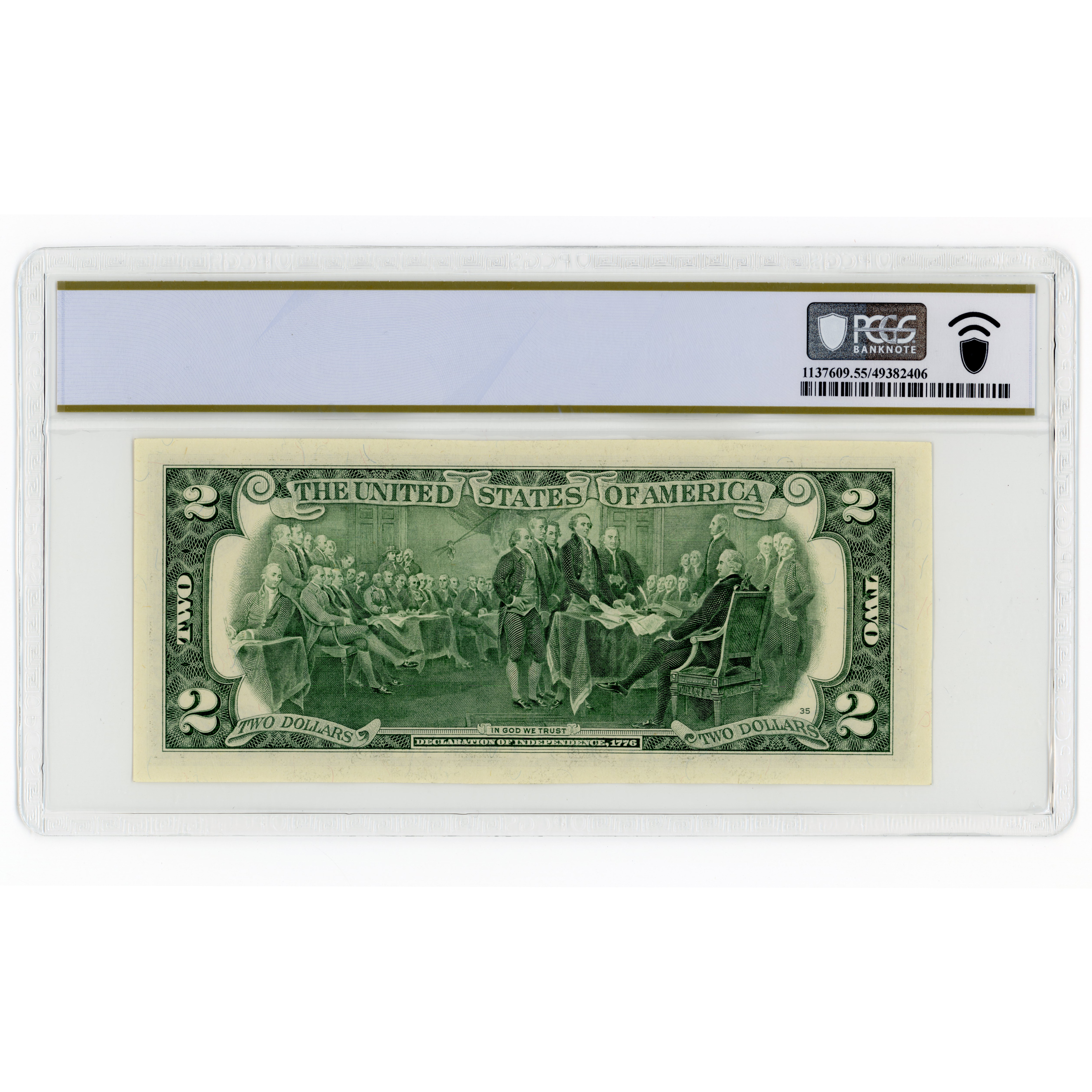 USA - 2 Dollars - 2013 revers USA - 2 Dollars - 2013 revers