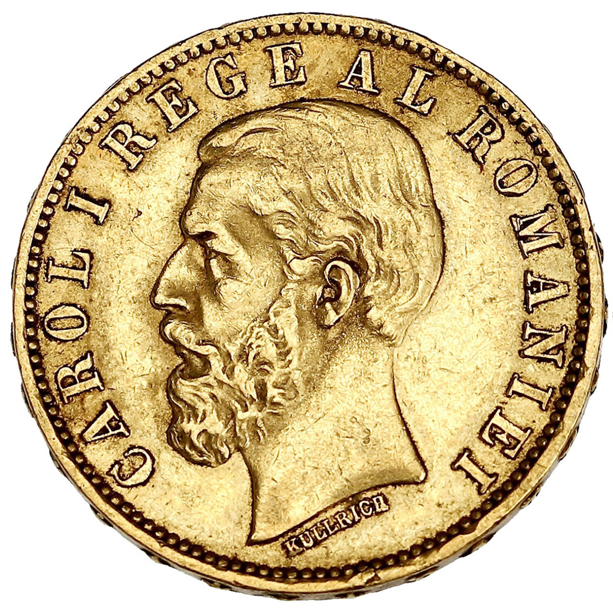 Roumanie - 20 Lei - 1883 avers Roumanie - 20 Lei - 1883 avers