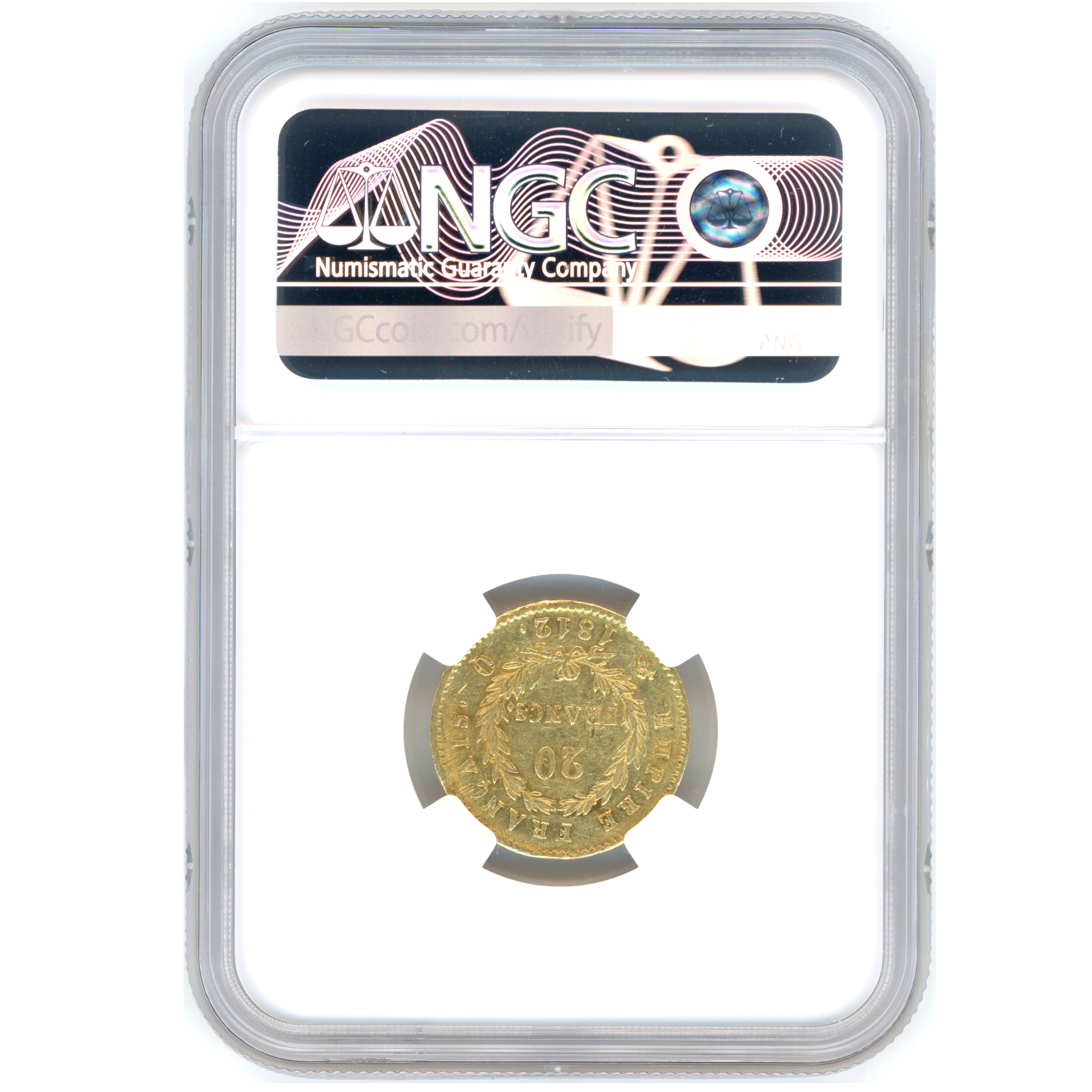 Napoléon Ier - 20 Francs - 1812 Q revers Napoléon Ier - 20 Francs - 1812 Q revers