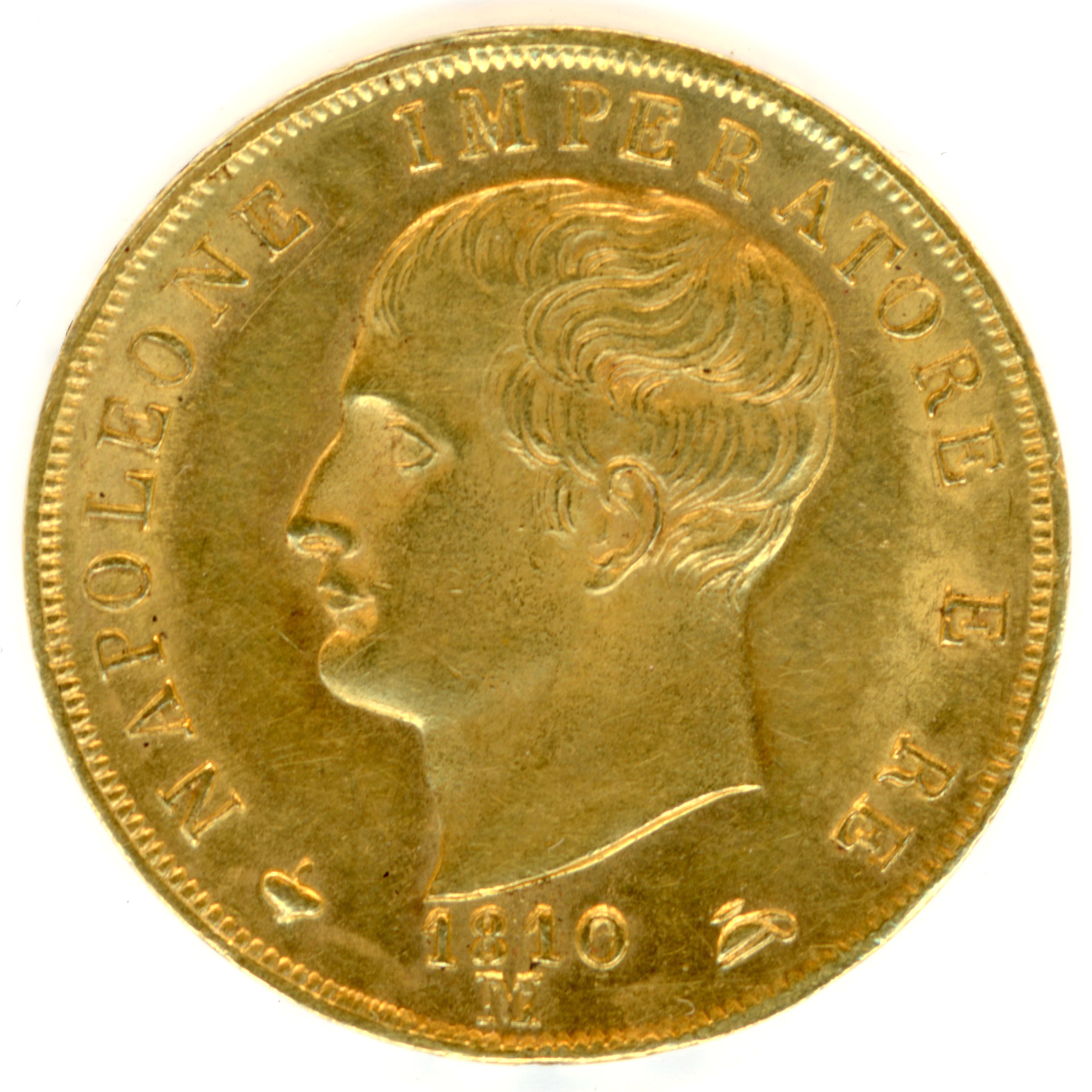 Italie - 40 Lire - 1810 Milan avers Italie - 40 Lire - 1810 Milan avers
