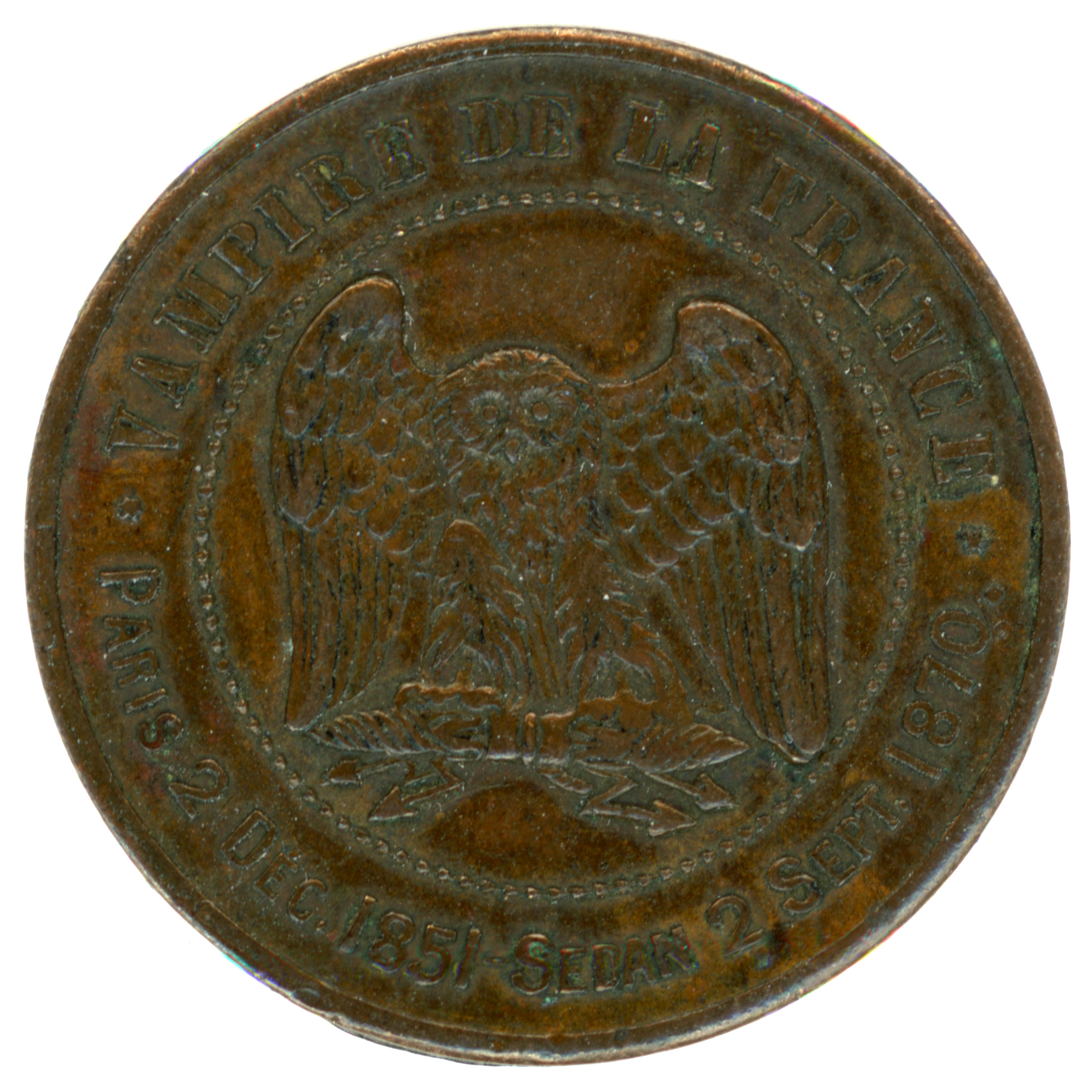 Napoléon III - Bataille de SEDAN - 1870 revers Napoléon III - Bataille de SEDAN - 1870 revers