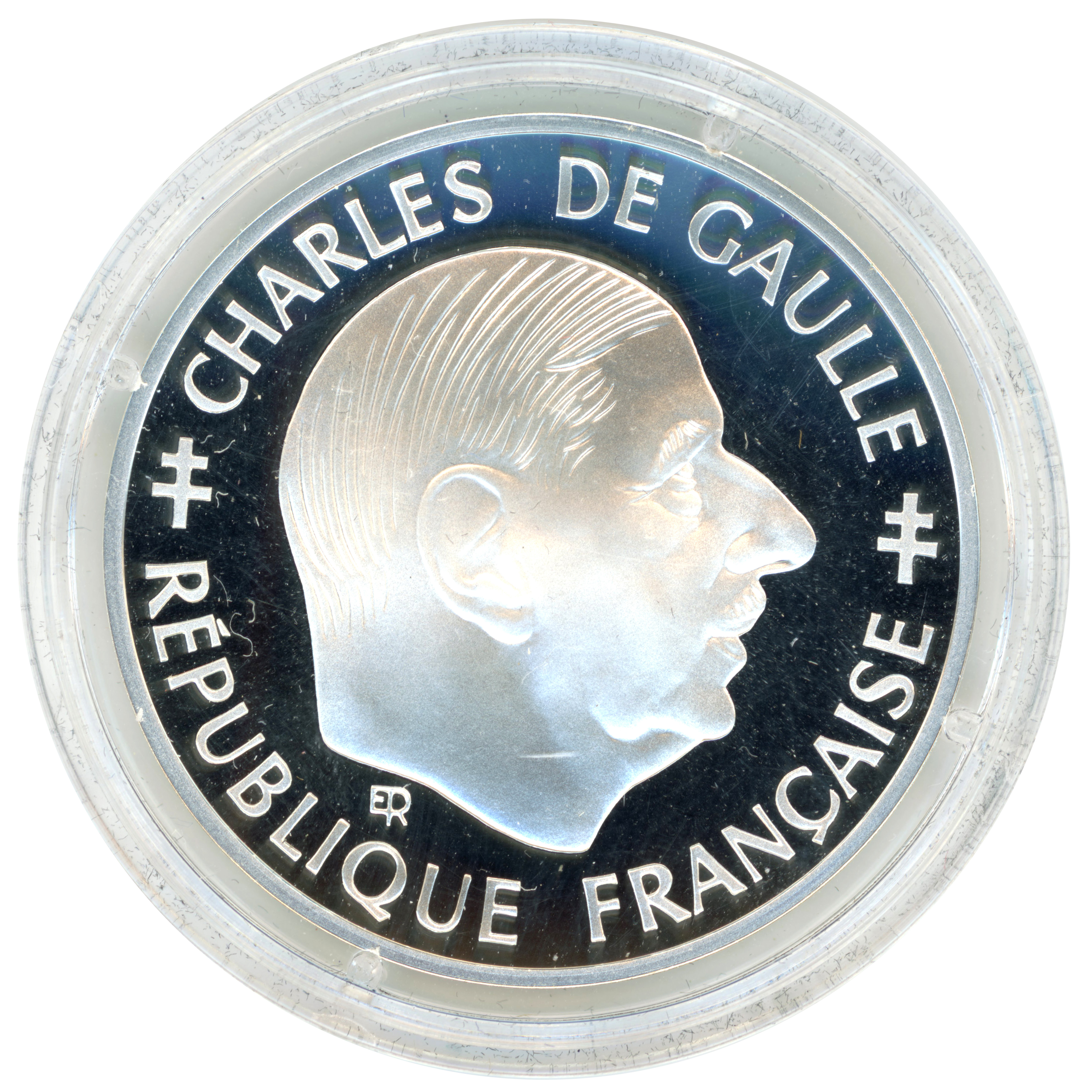 MDP - Charles De Gaulle - 1 Franc - 1988 avers MDP - Charles De Gaulle - 1 Franc - 1988 avers