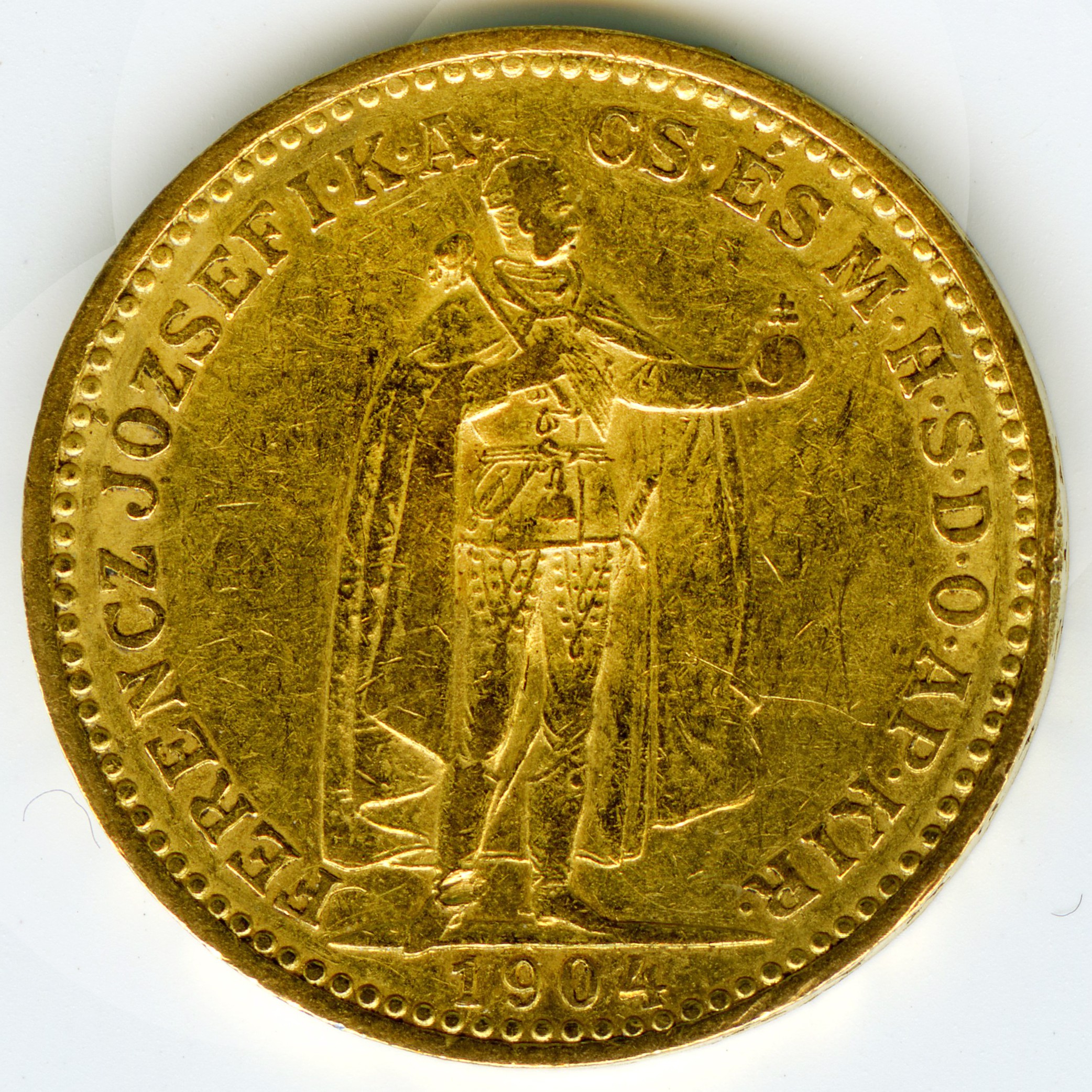 Hongrie - 20 Korona - 1904 avers Hongrie - 20 Korona - 1904 avers