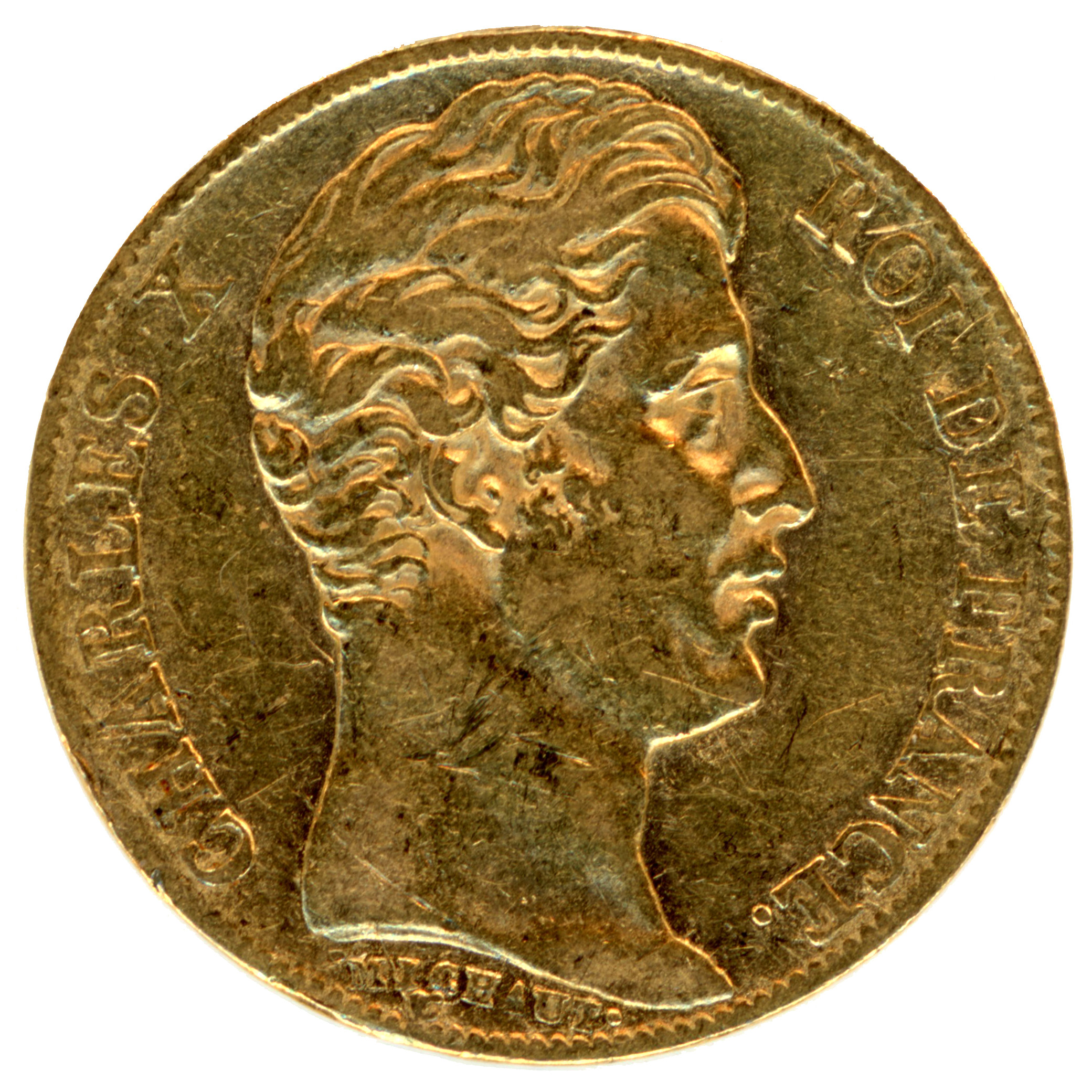 Charles X - 20 Francs - 1827 Paris avers Charles X - 20 Francs - 1827 Paris avers
