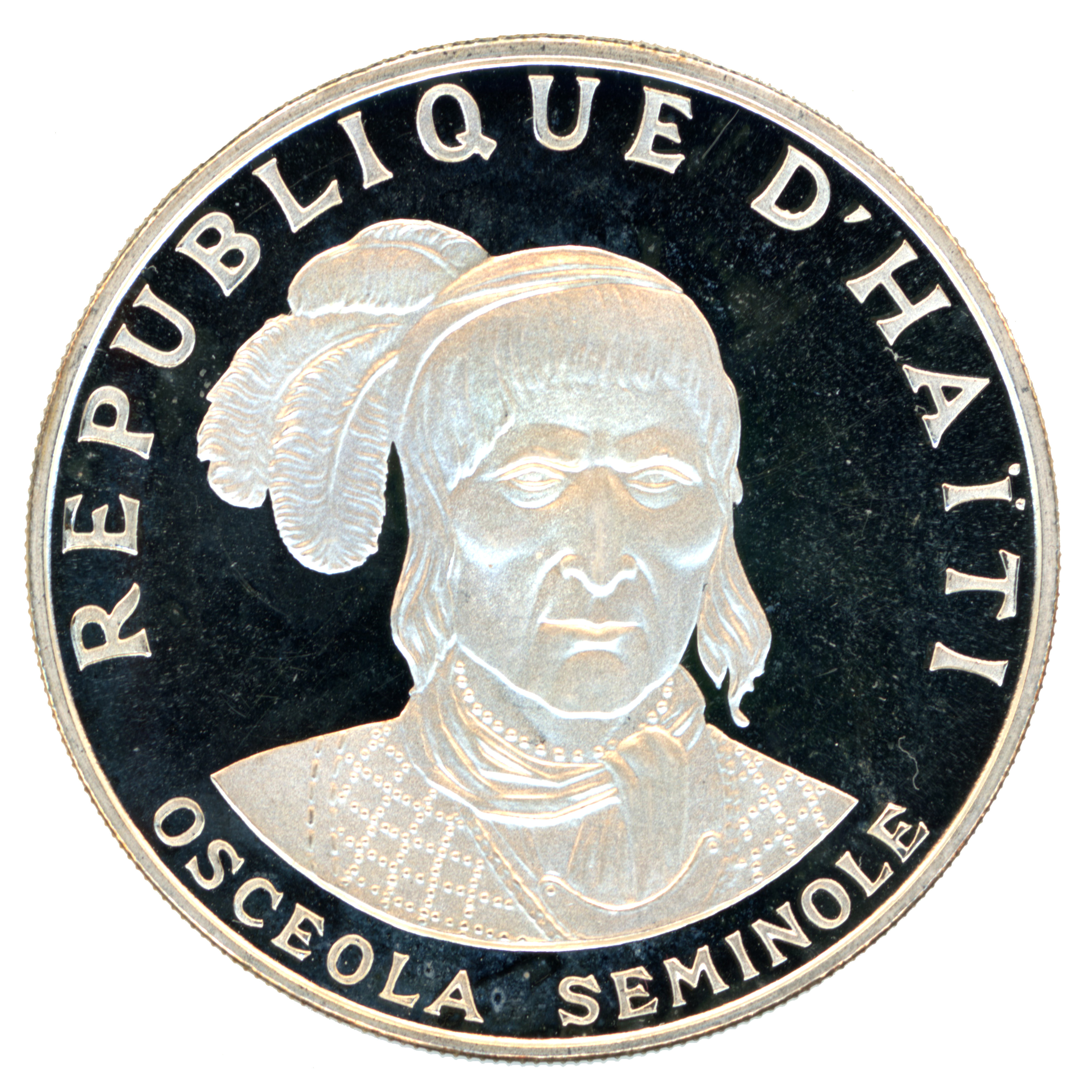 Haïti - 10 Gourdes - Séminole - 1971 avers Haïti - 10 Gourdes - Séminole - 1971 avers