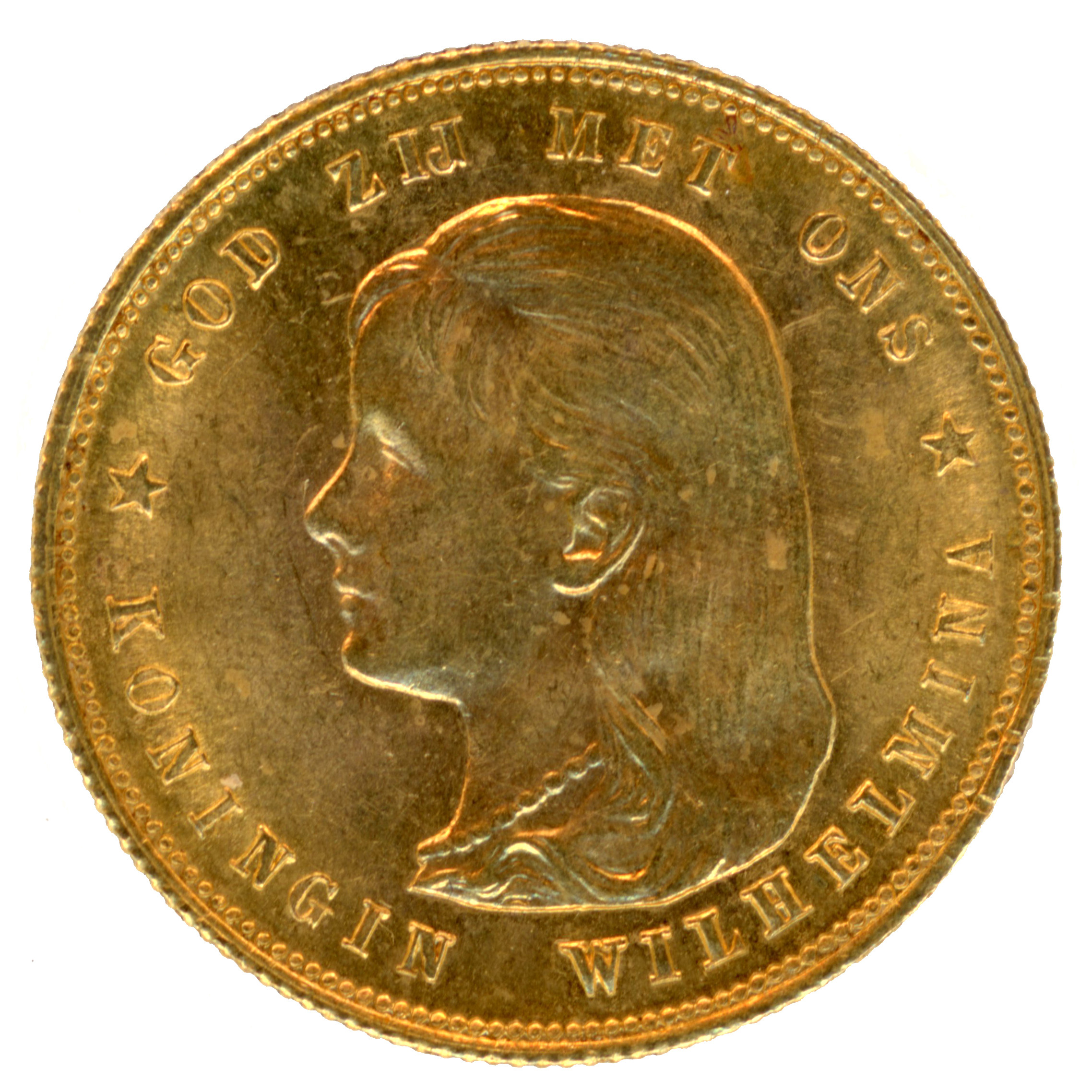 Pays-Bas - 10 Florins - 1897 - Utrecht avers Pays-Bas - 10 Florins - 1897 - Utrecht avers