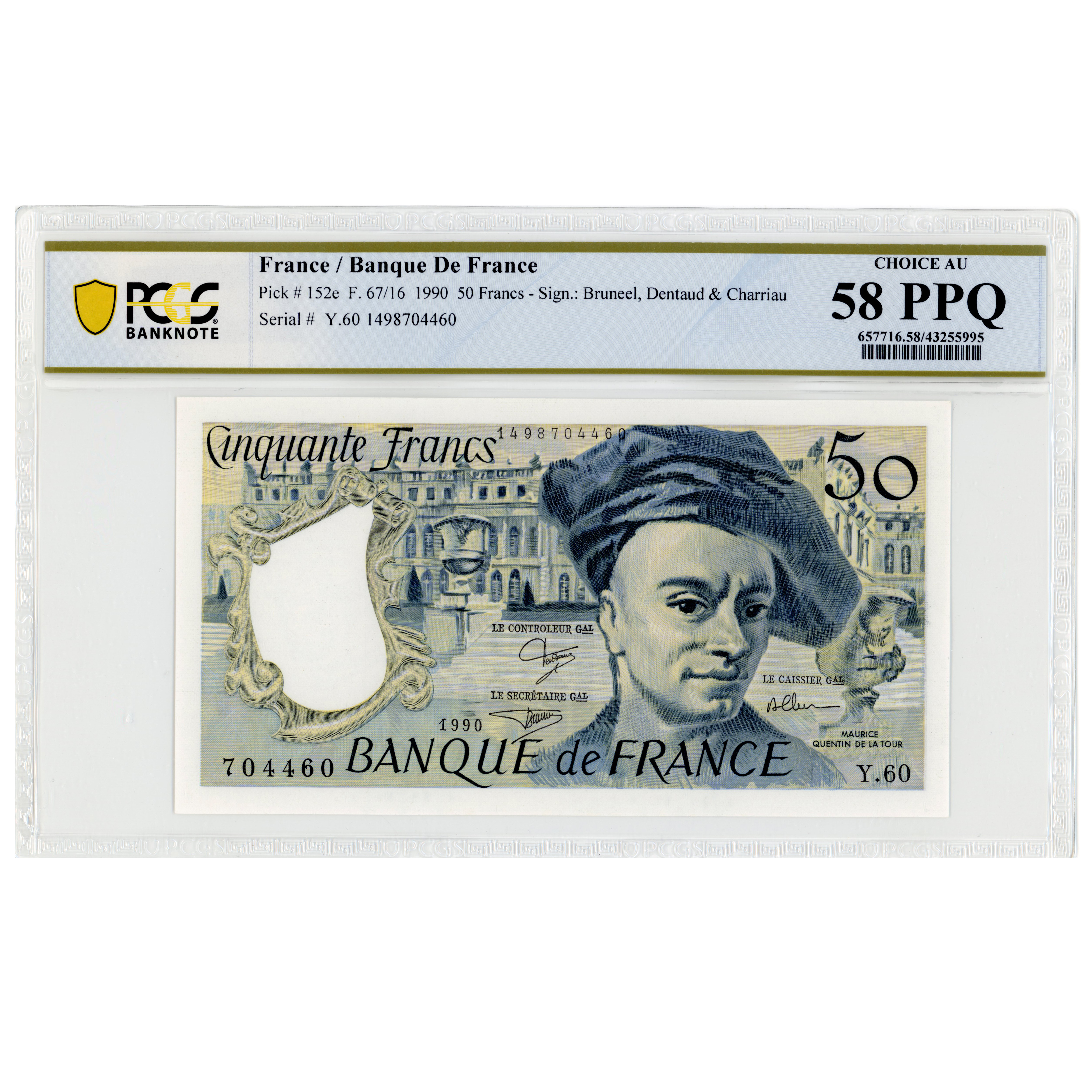 France - 50 Francs - 1990 avers France - 50 Francs - 1990 avers