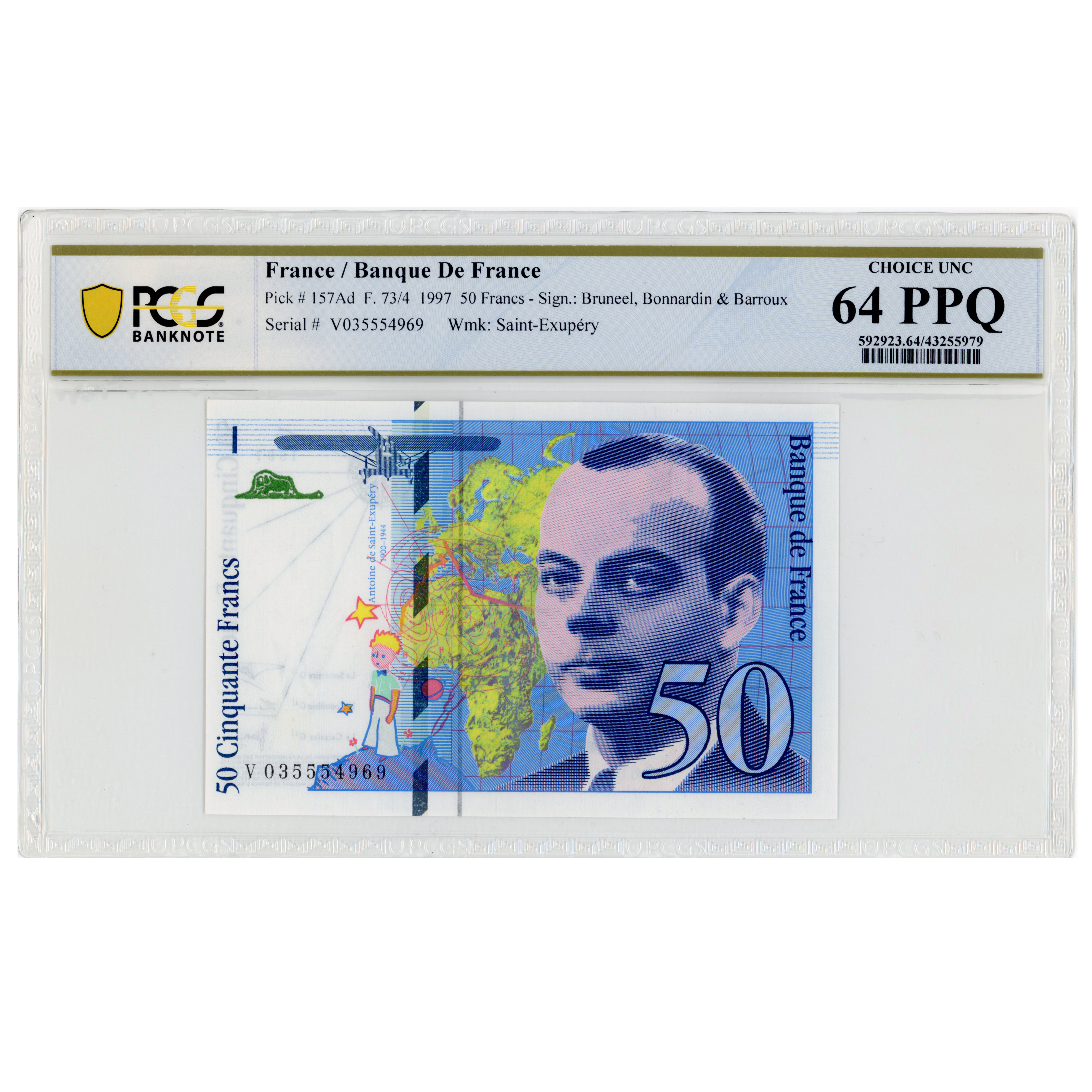 France - 50 Francs - 1997 avers France - 50 Francs - 1997 avers
