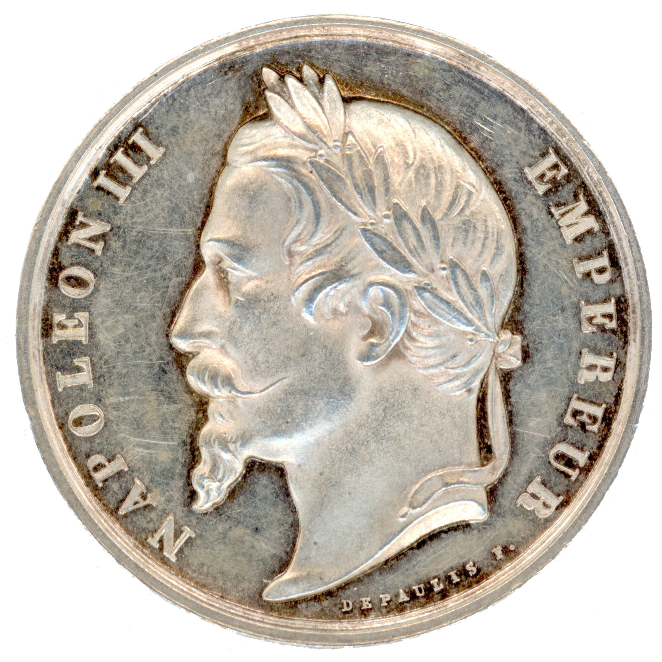 Napoléon III - Médaille - Loi du 1er mai 1802 avers Napoléon III - Médaille - Loi du 1er mai 1802 avers